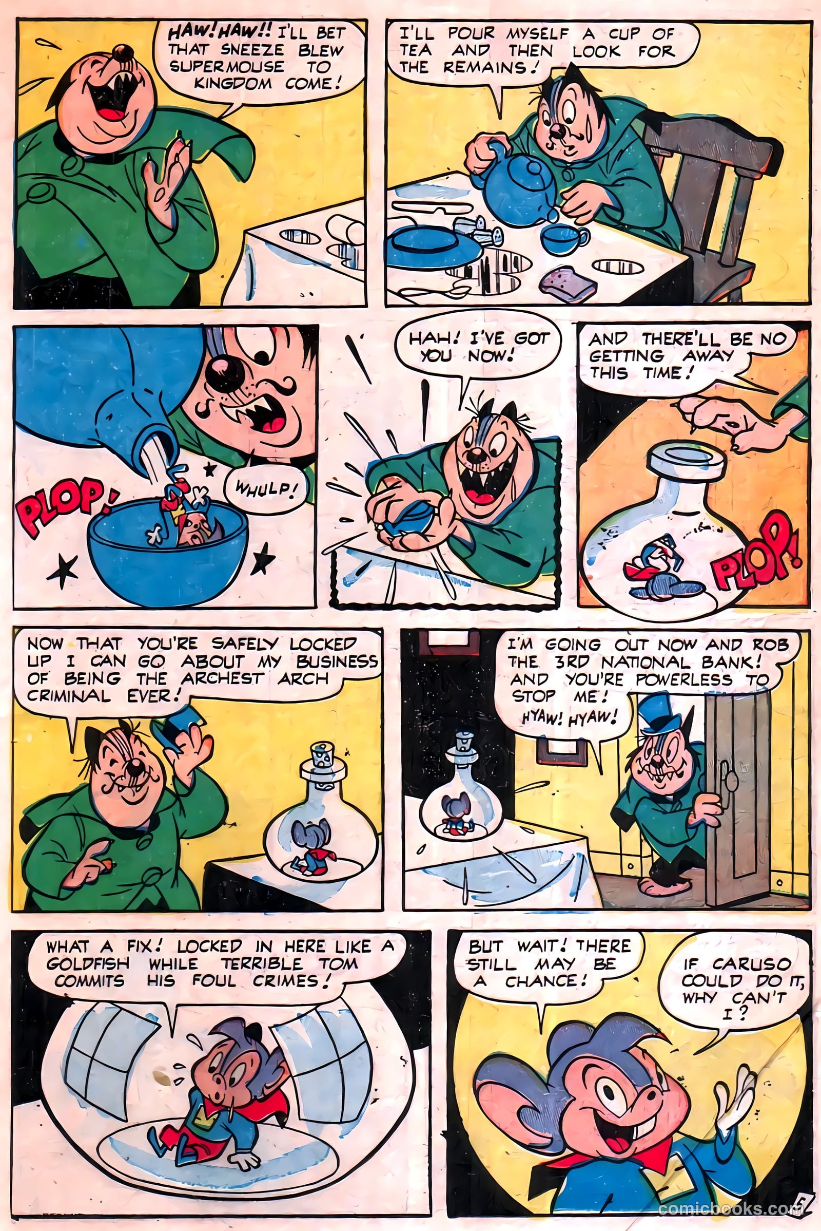 Supermouse, the Big Cheese, Giant Summer Issue #1 (1958) — page 19 of 84