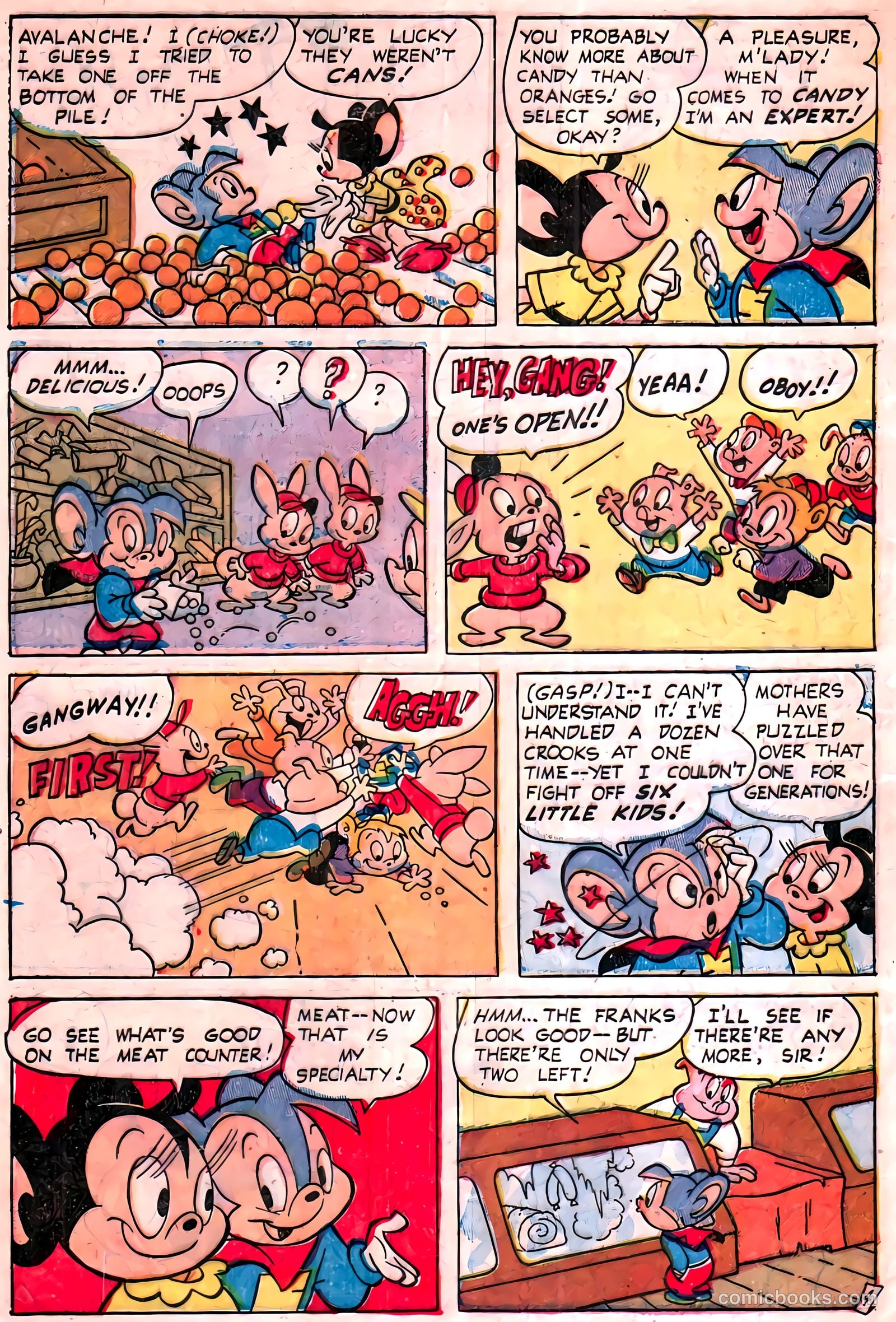 Supermouse, the Big Cheese, Giant Summer Issue #1 (1958) — page 32 of 84