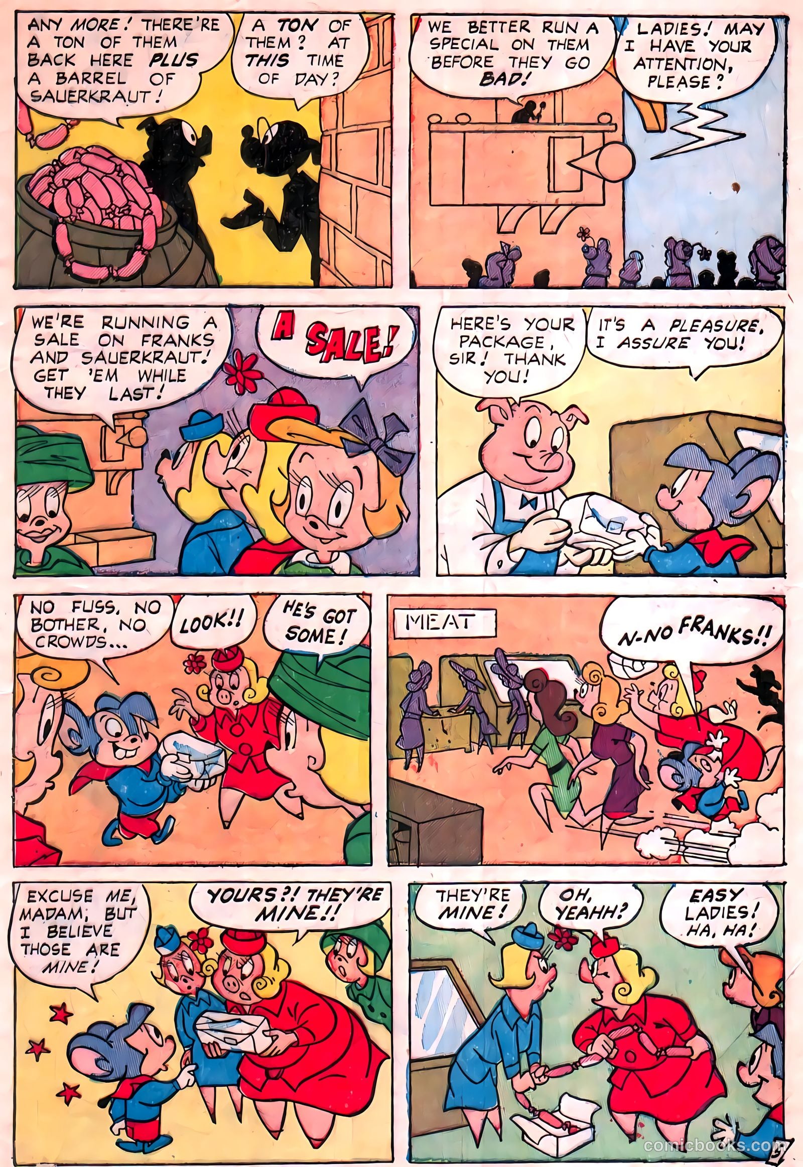 Supermouse, the Big Cheese, Giant Summer Issue #1 (1958) — page 33 of 84