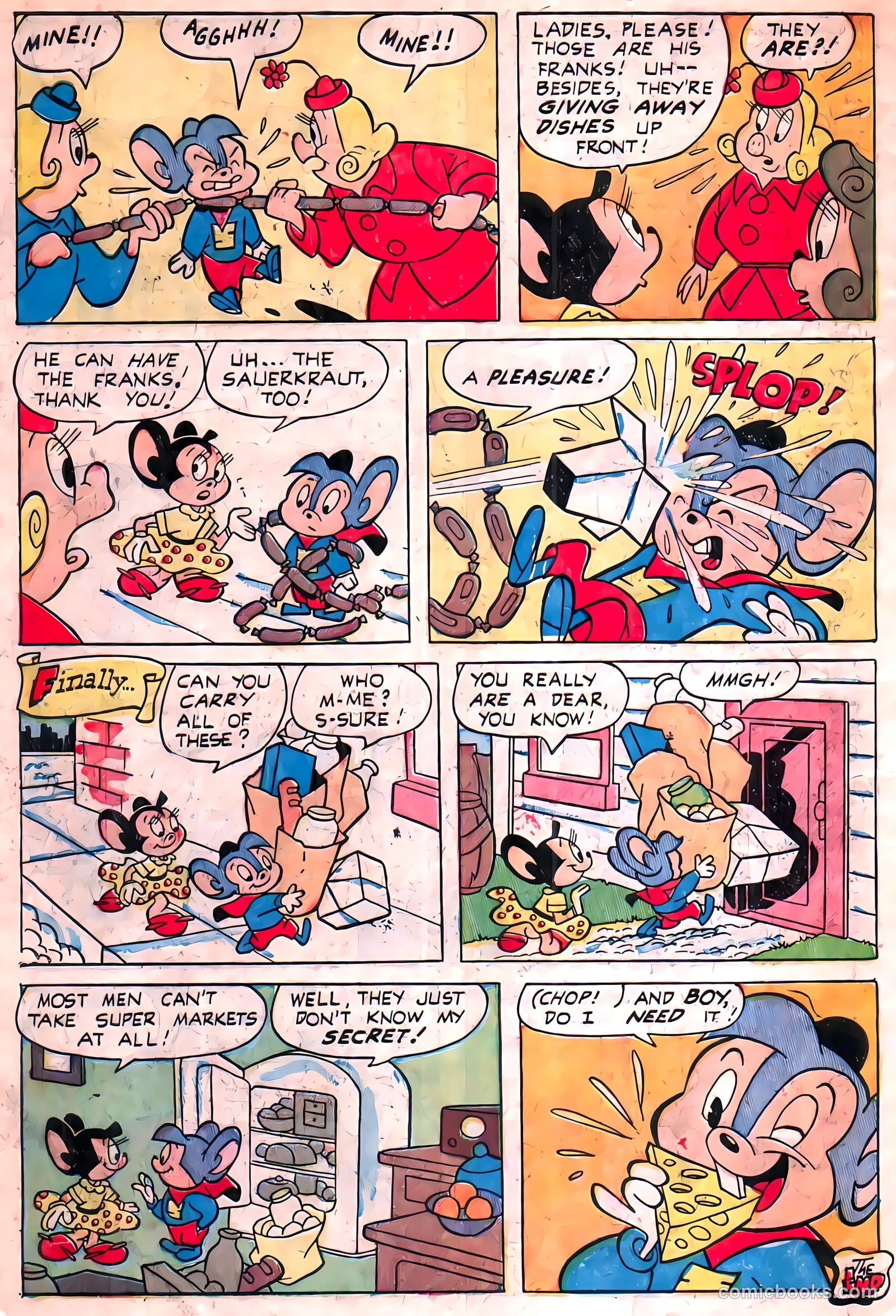 Supermouse, the Big Cheese, Giant Summer Issue #1 (1958) — page 34 of 84