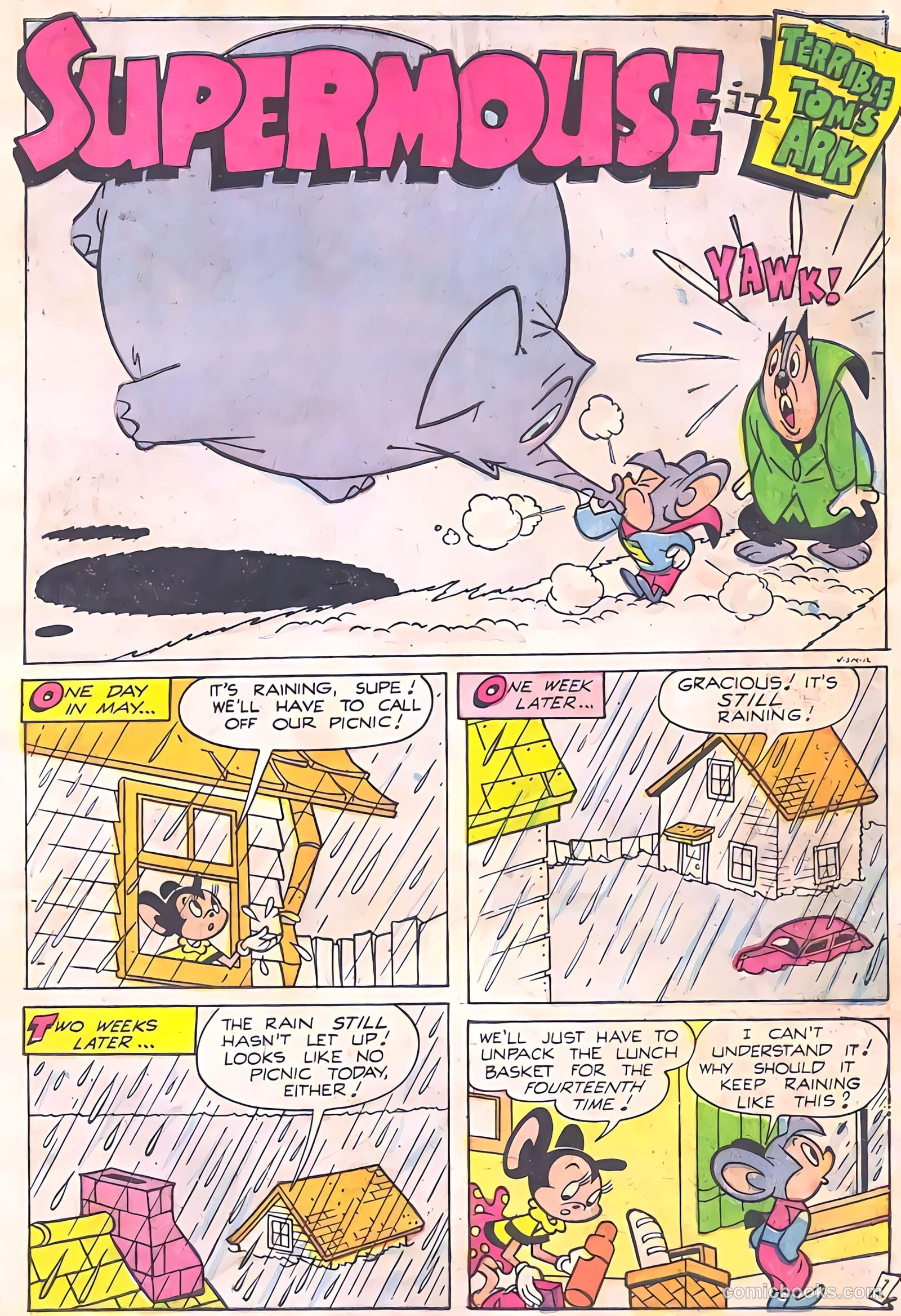 Supermouse, the Big Cheese, Giant Summer Issue #1 (1958) — page 51 of 84