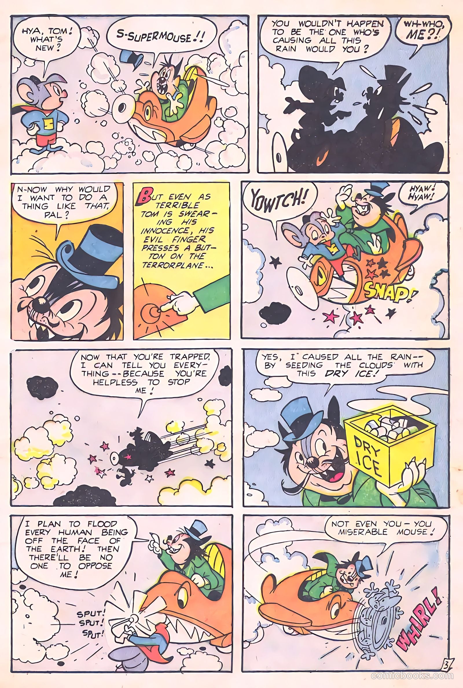 Supermouse, the Big Cheese, Giant Summer Issue #1 (1958) — page 53 of 84
