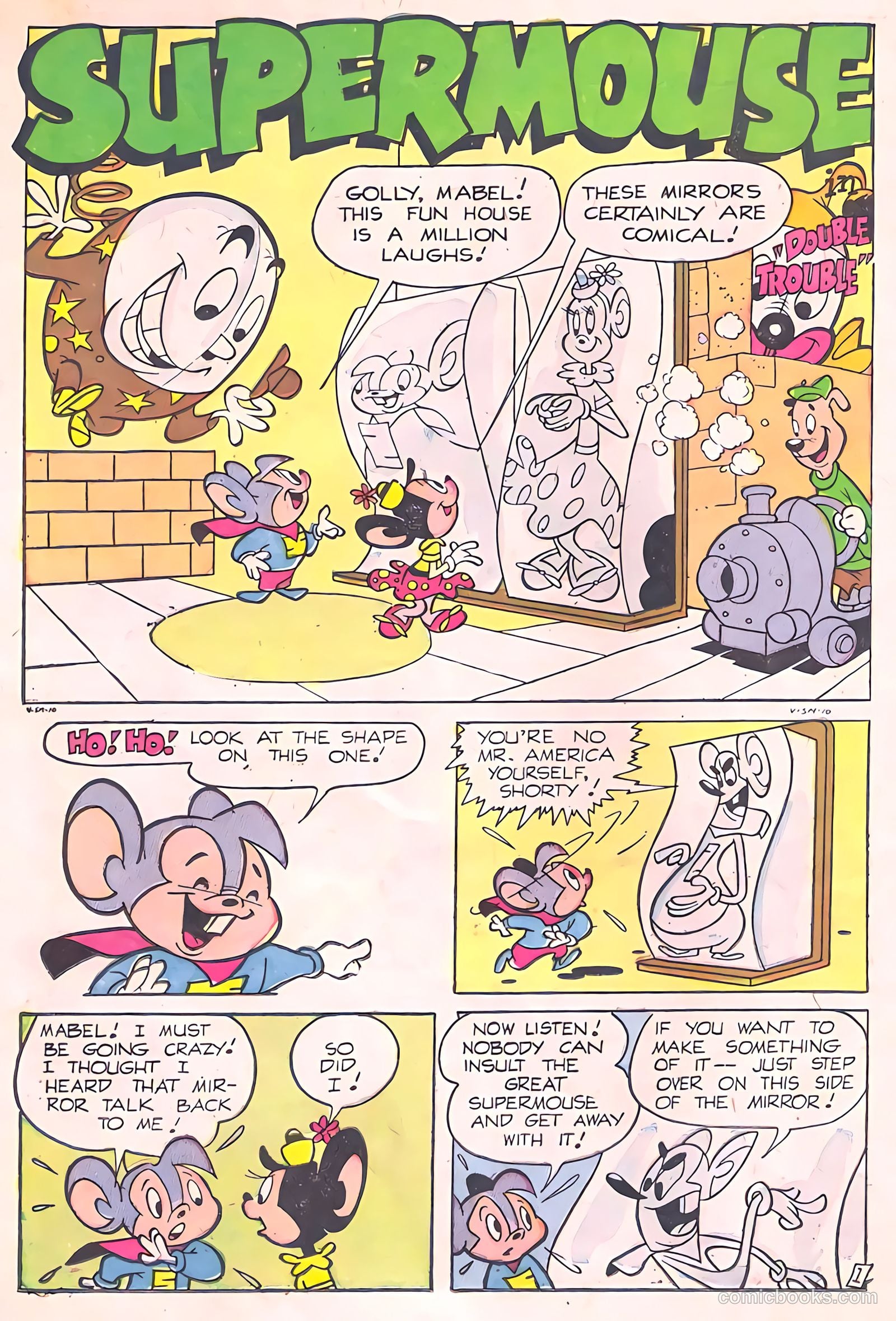 Supermouse, the Big Cheese, Giant Summer Issue #1 (1958) — page 62 of 84