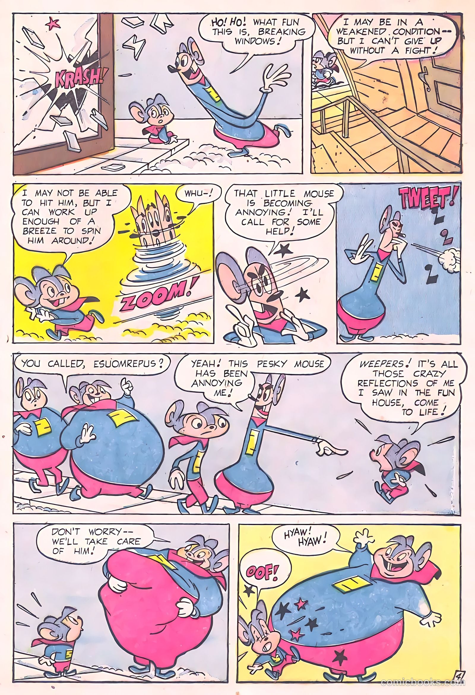 Supermouse, the Big Cheese, Giant Summer Issue #1 (1958) — page 65 of 84