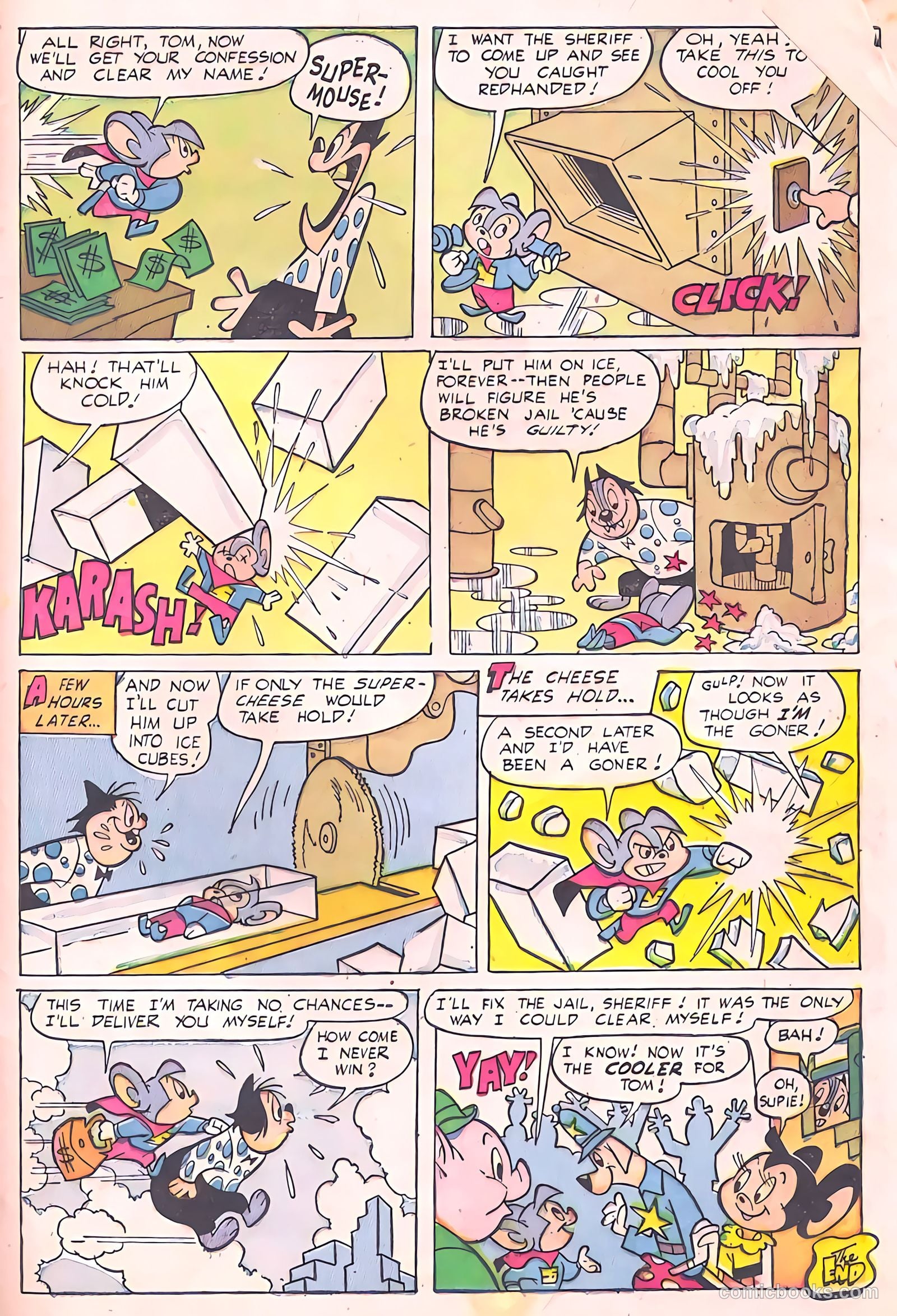 Supermouse, the Big Cheese, Giant Summer Issue #1 (1958) — page 77 of 84