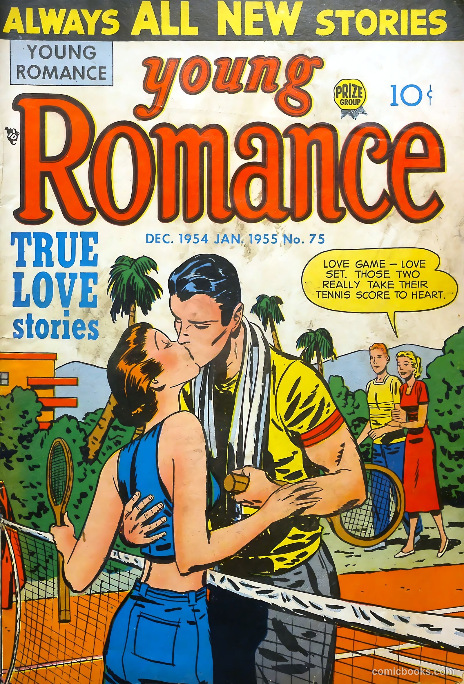 Young Romance #75 (1953) — page 1 of 36