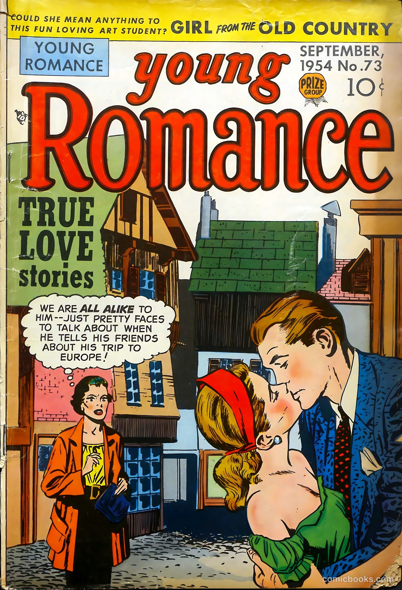 Young Romance #73 cover