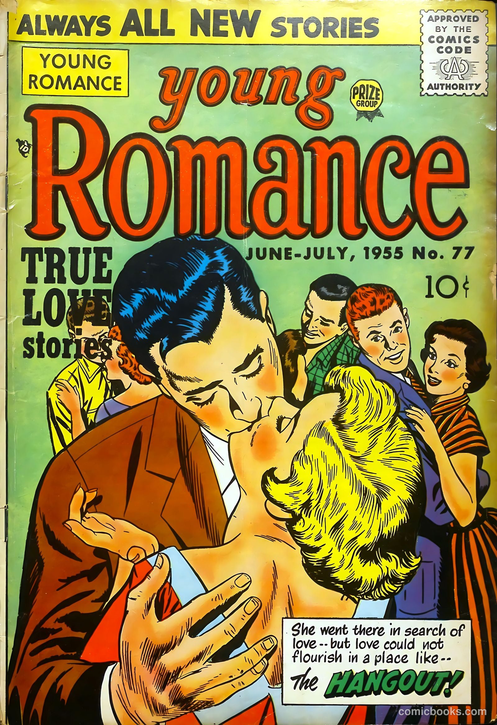 Young Romance #77 (1953) — page 1 of 36