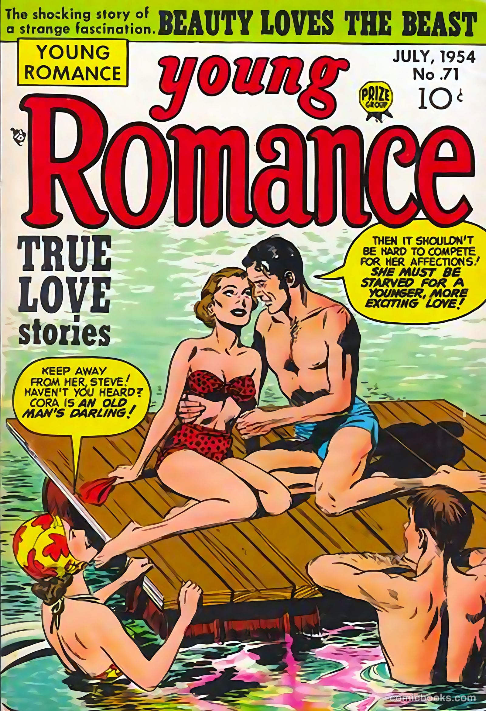 Young Romance #71 cover