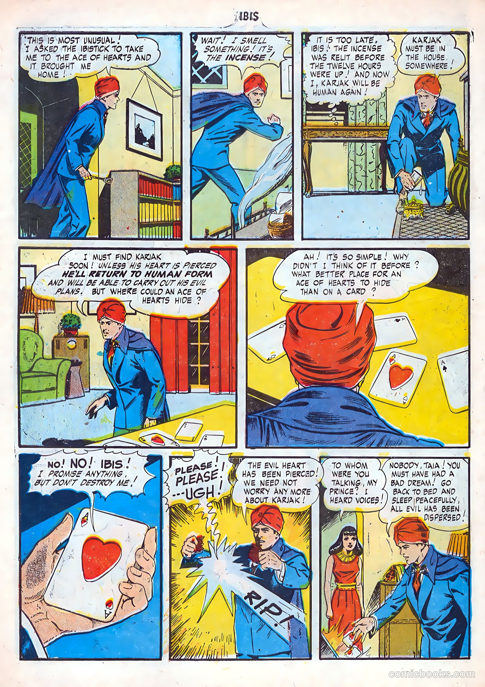 Ibis the Invincible #4 (1948) — page 34 of 36