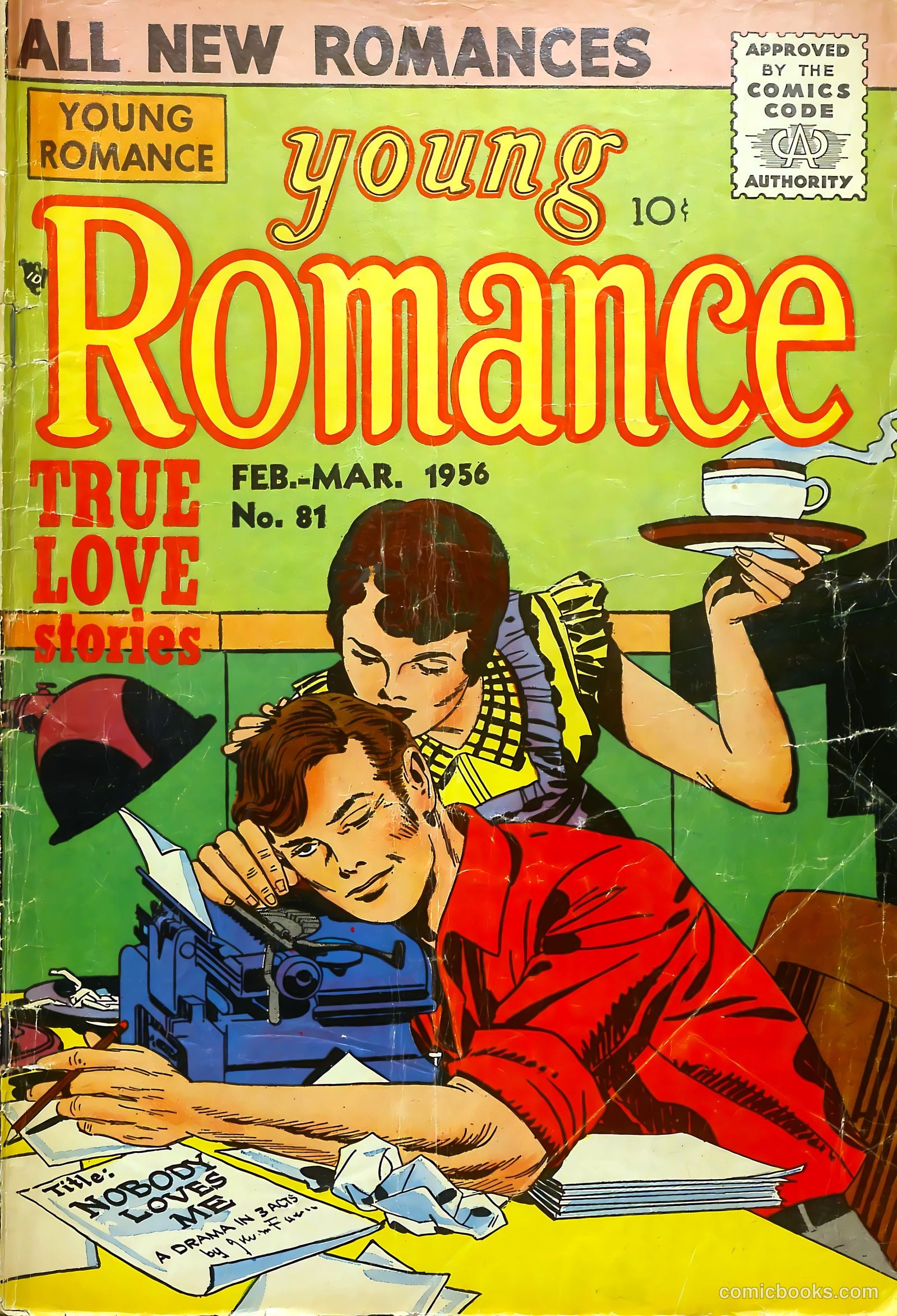 Young Romance #81 cover