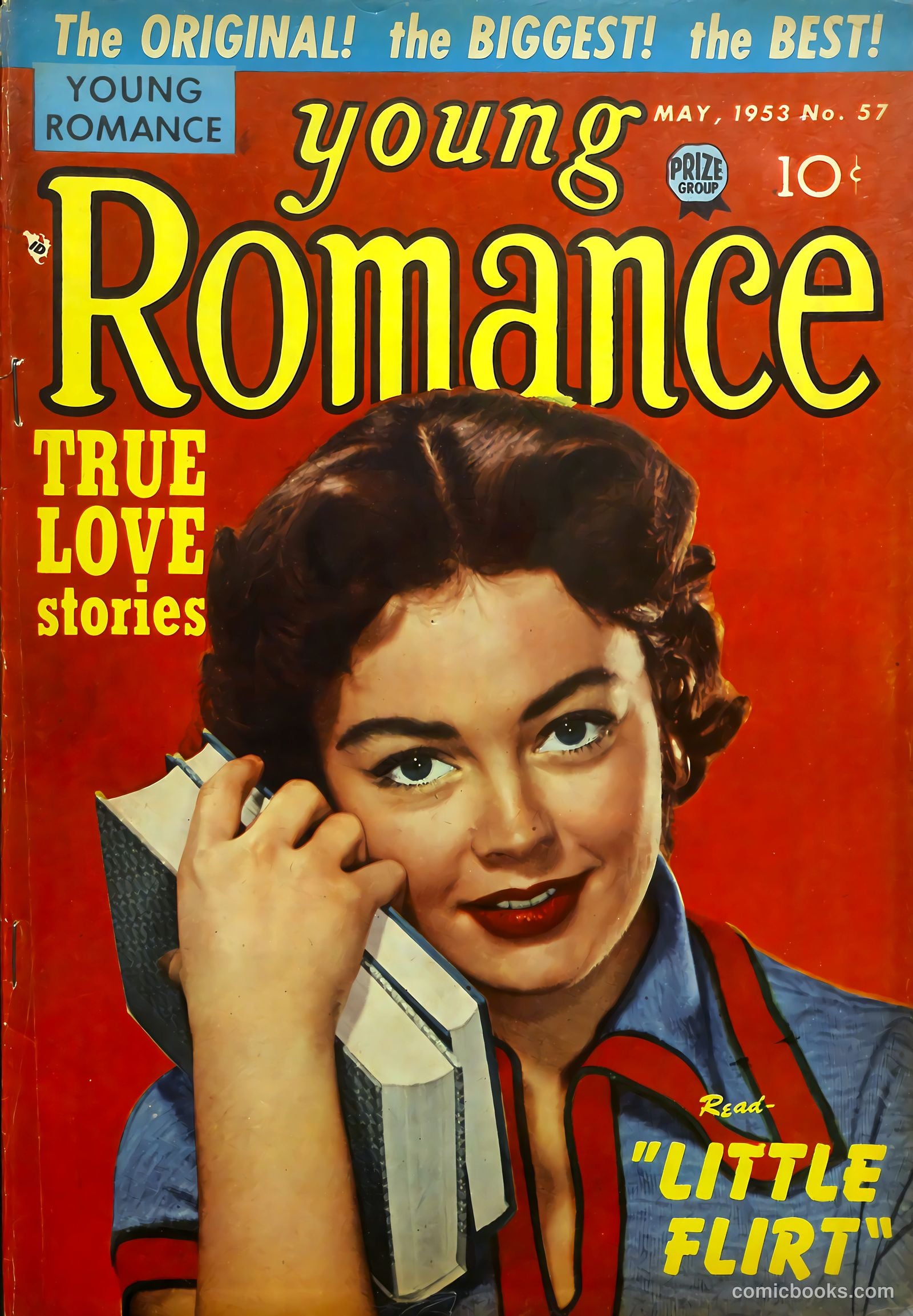 Young Romance #57 (1953) — page 1 of 36