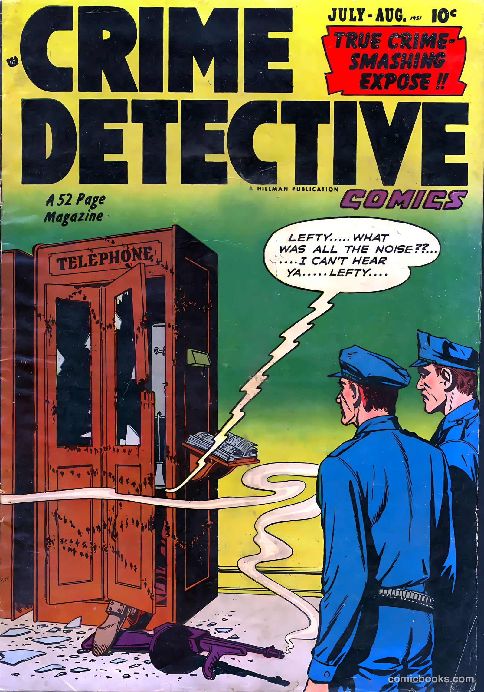 Crime Detective Comics v2 #9 cover