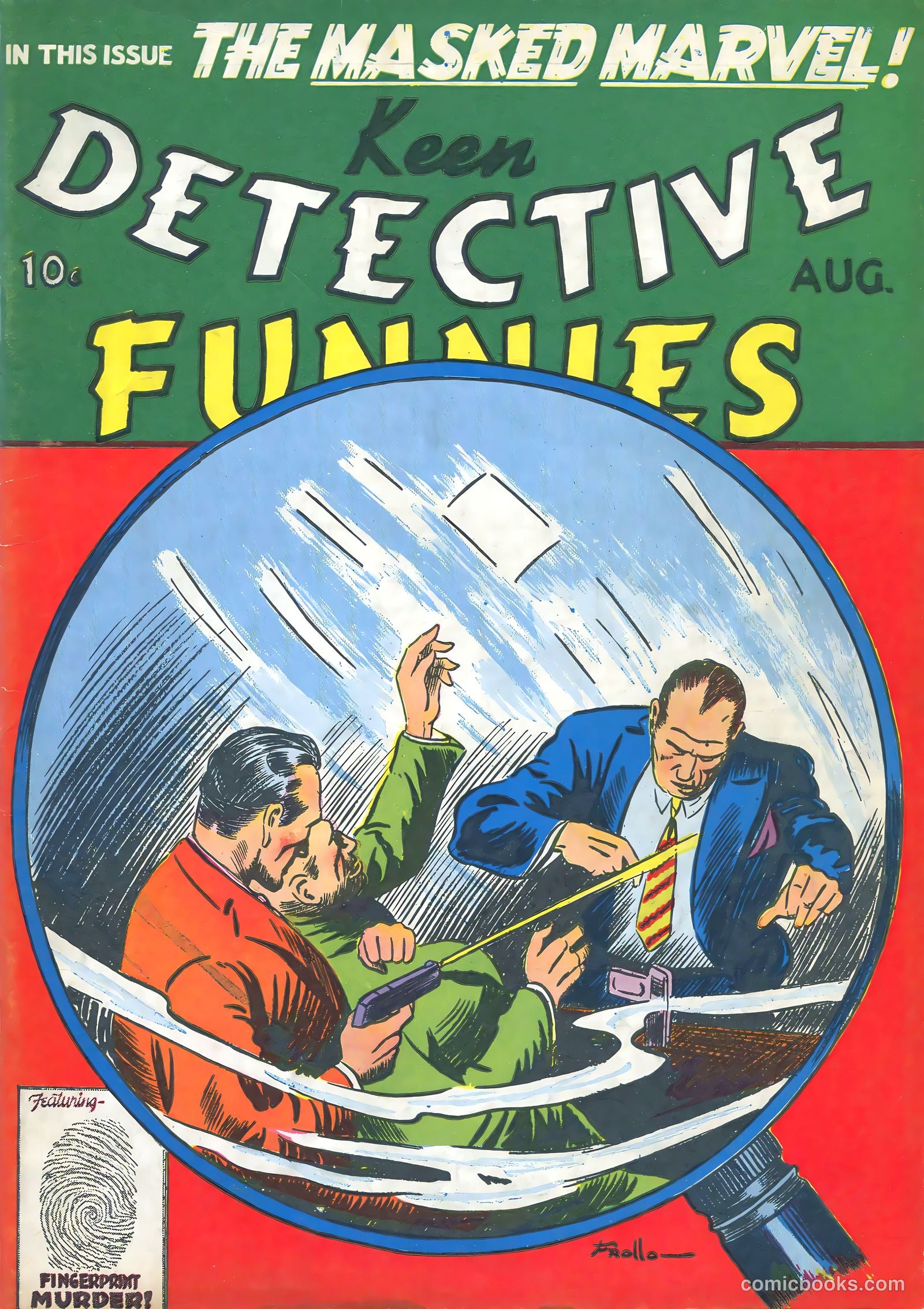 Keen Detective Funnies 12 v2 #8