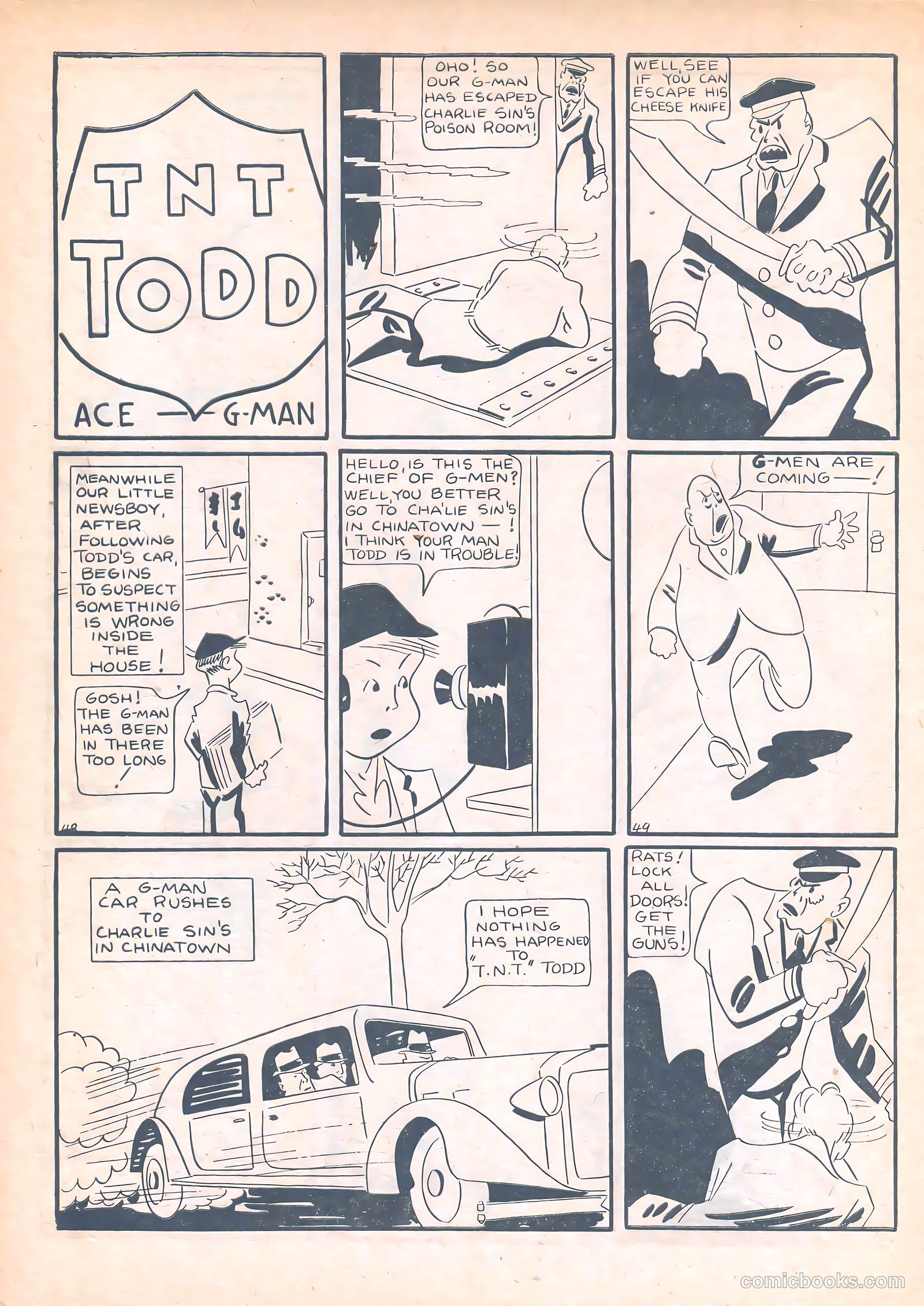 Keen Detective Funnies 12 v2 #8 — page 42 of 68