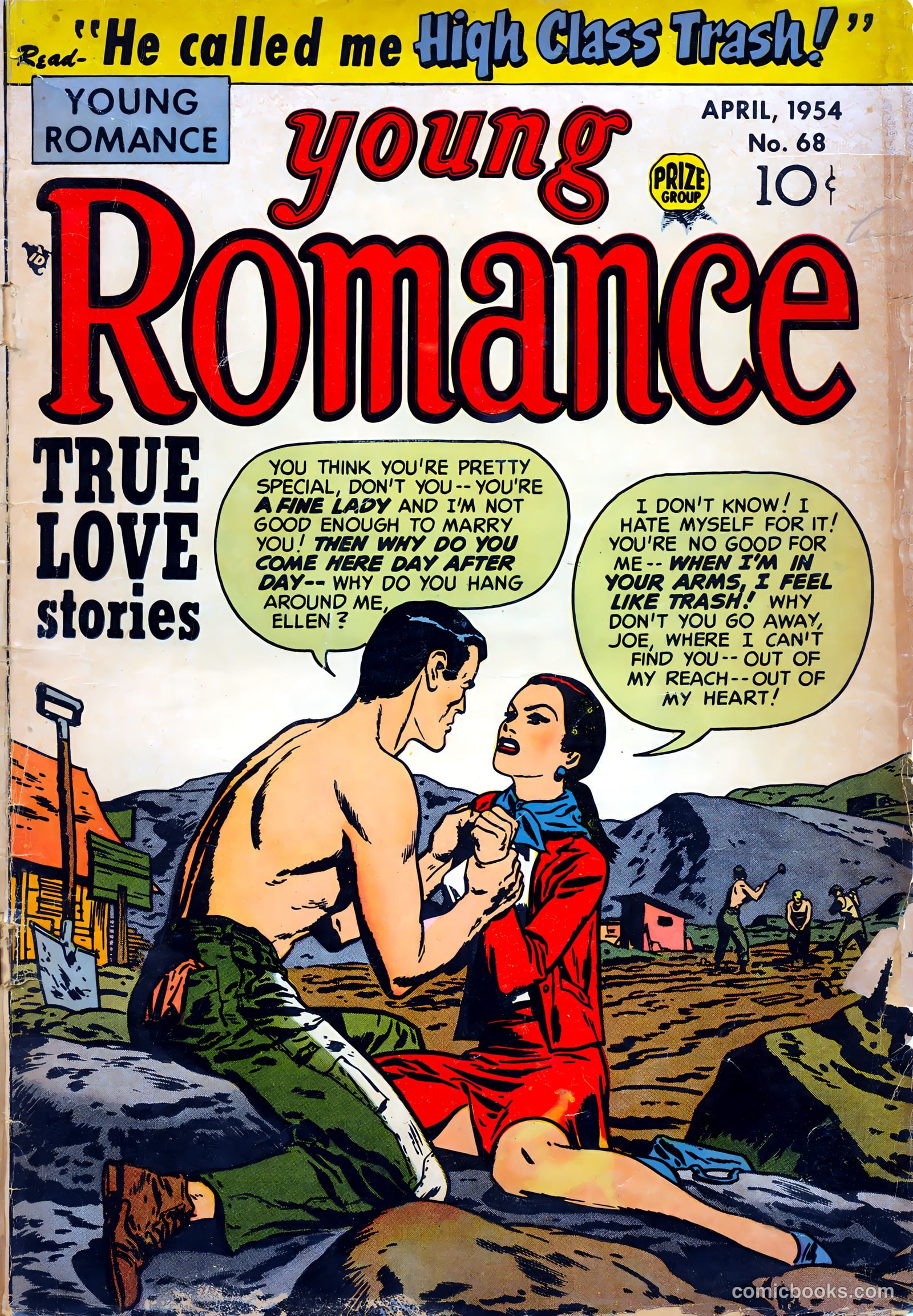 Young Romance #68 cover