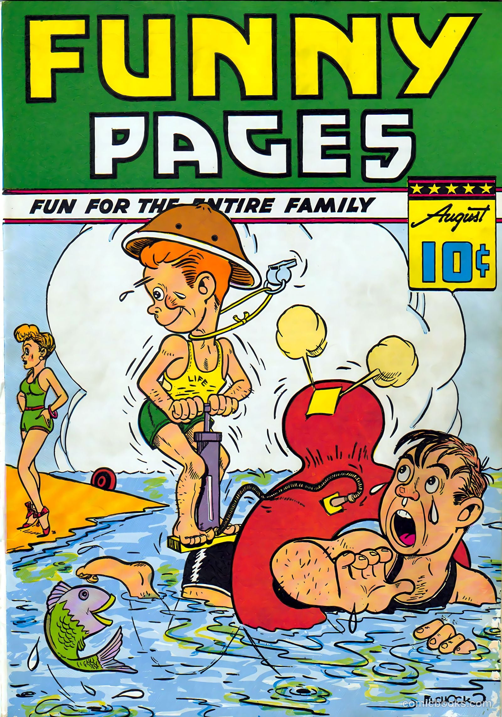 Funny Pages v3 #6 cover