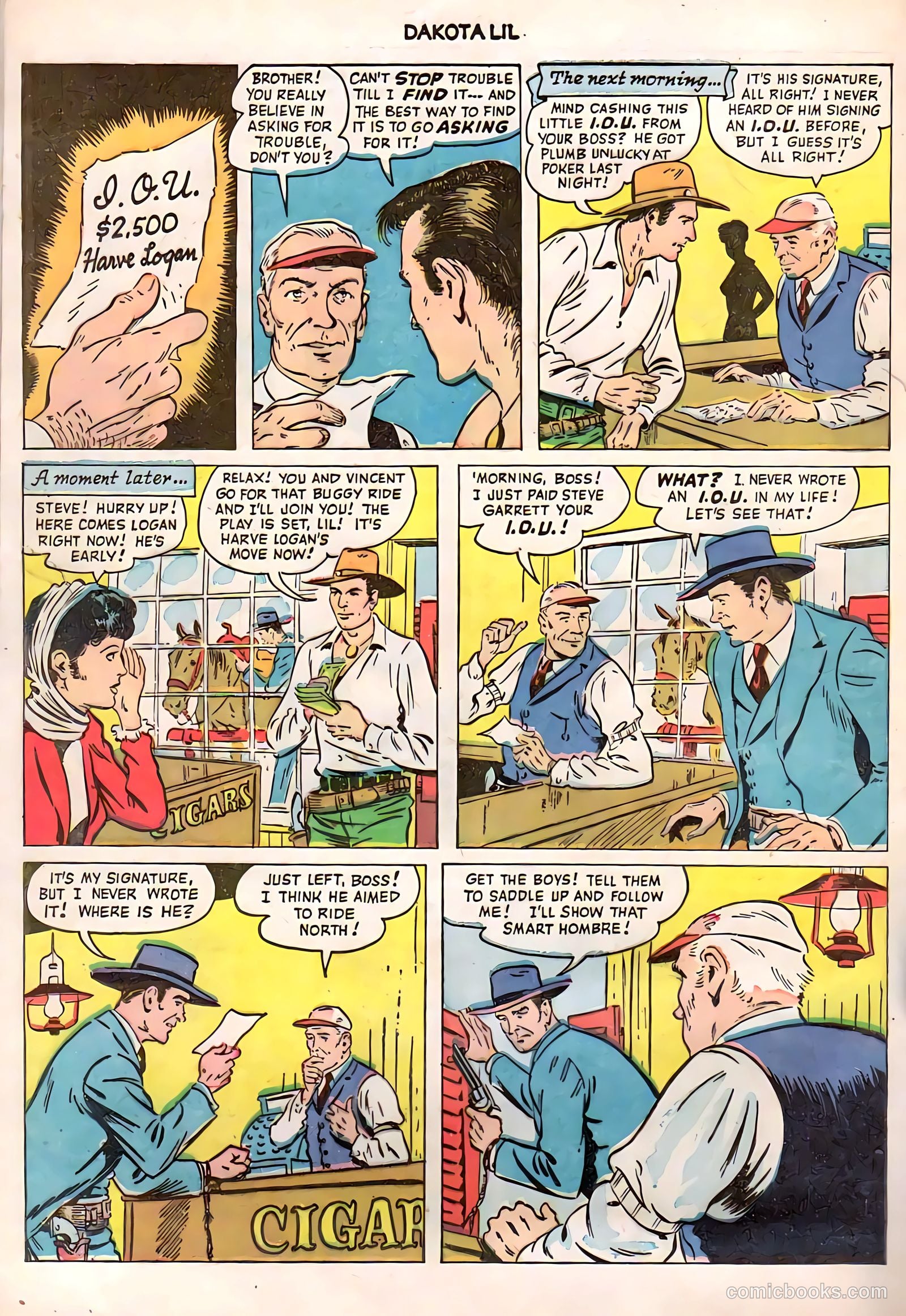 Dakota Lil #1 (1949) — page 20 of 36
