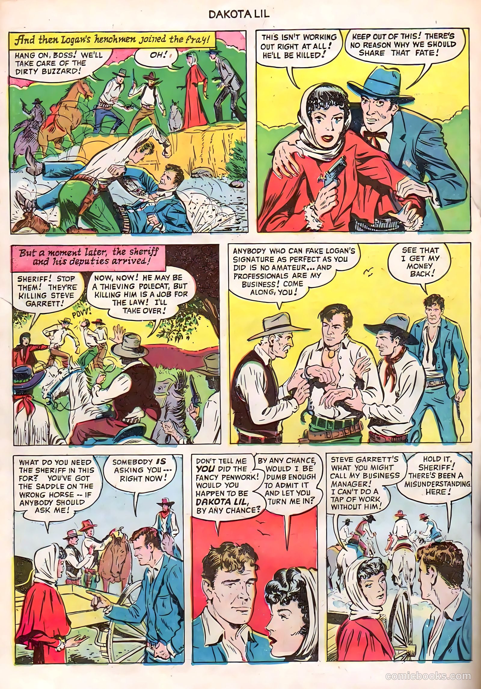 Dakota Lil #1 (1949) — page 22 of 36