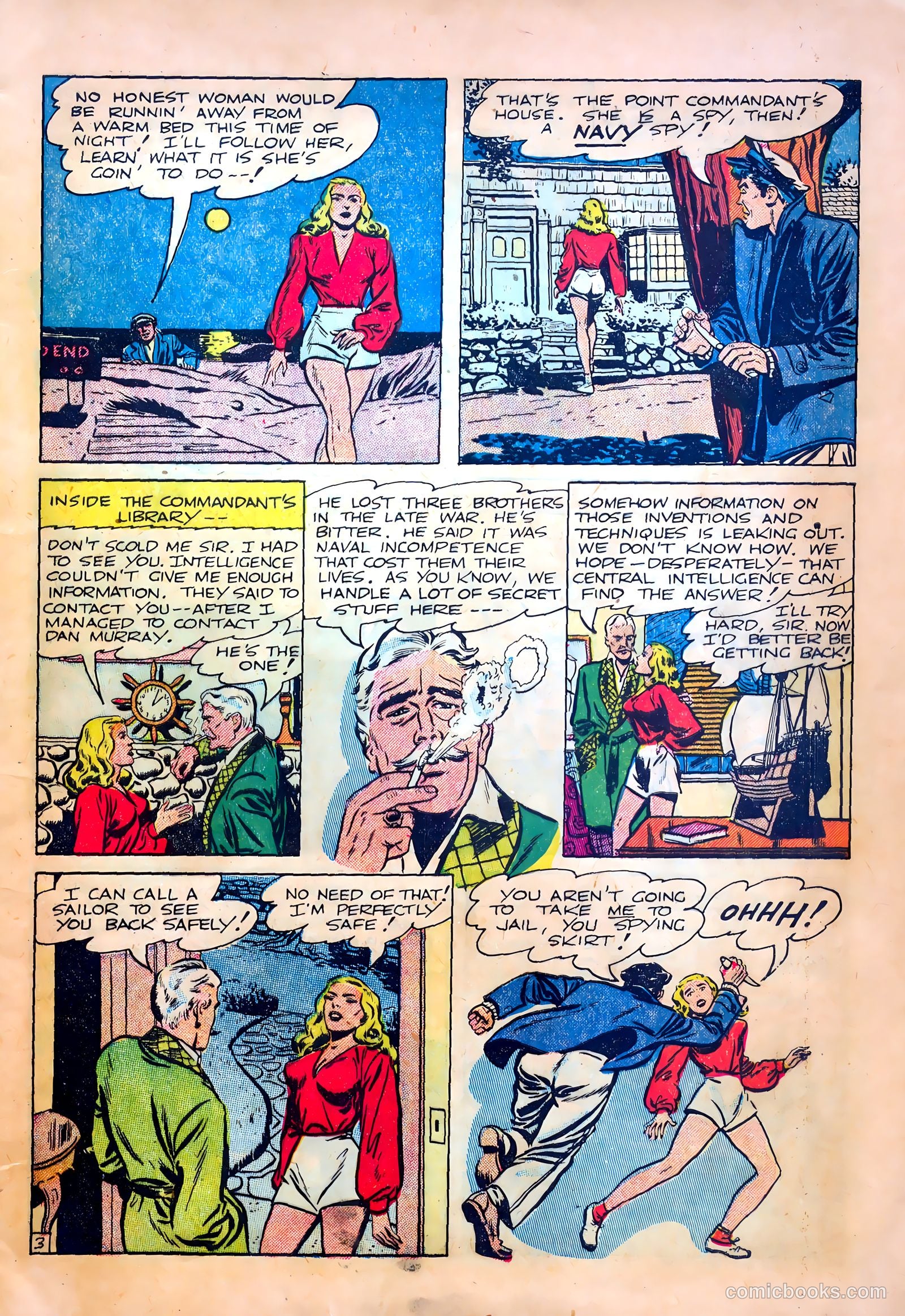 Undercover Girl #5 (1949) — page 5 of 36