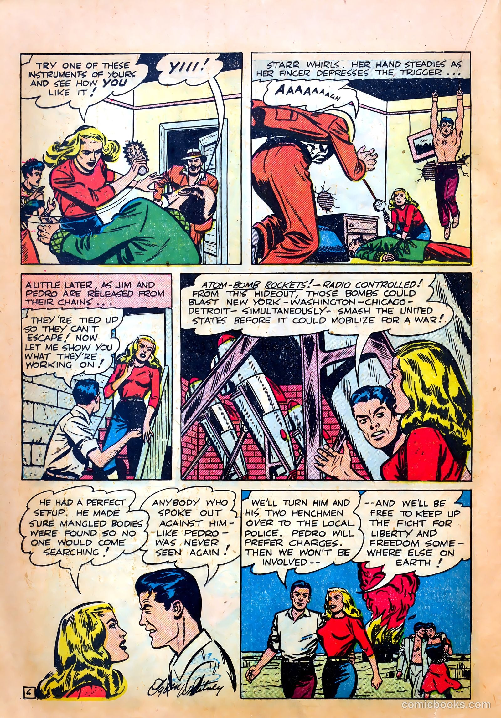 Undercover Girl #5 (1949) — page 20 of 36