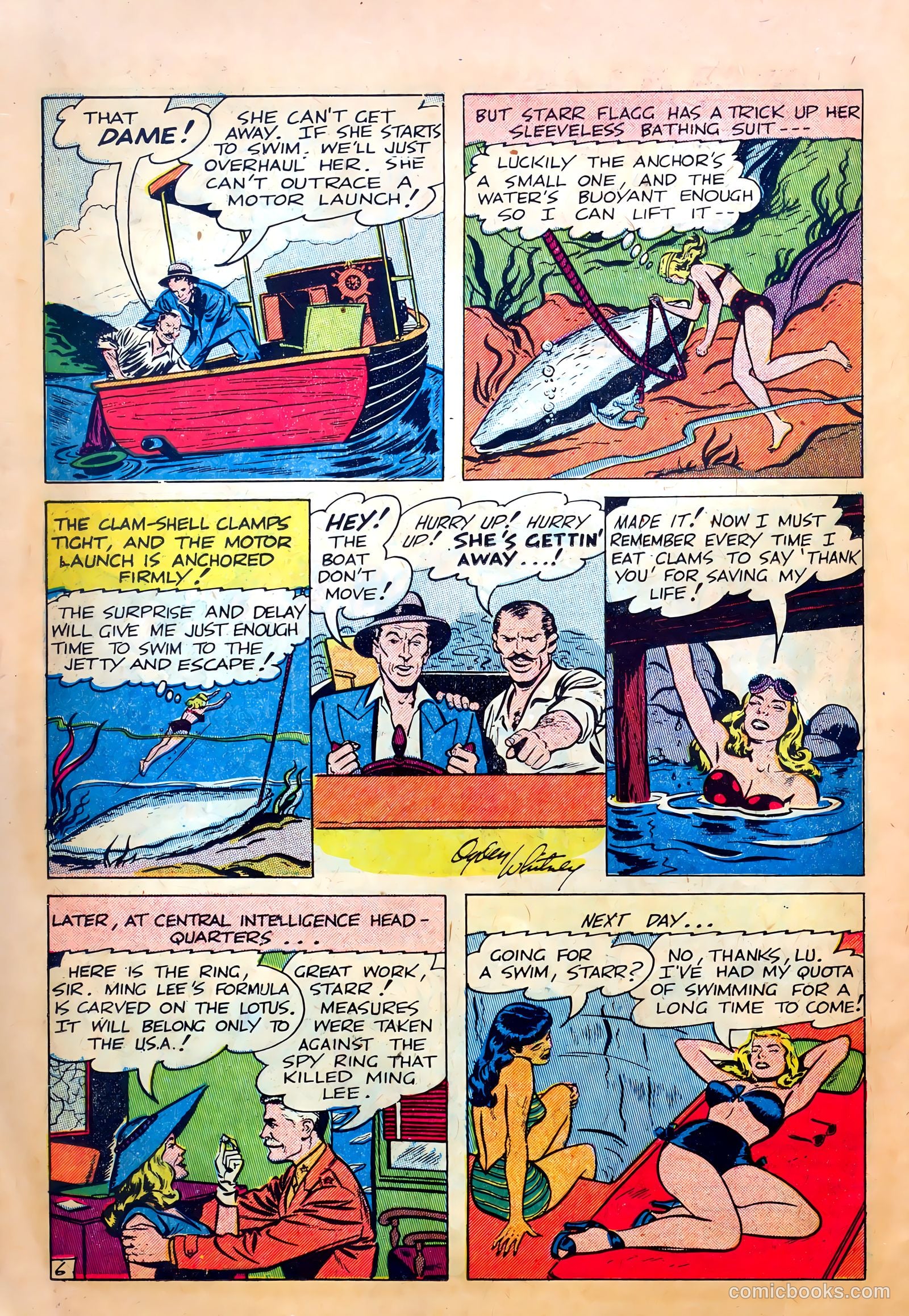 Undercover Girl #5 (1949) — page 26 of 36