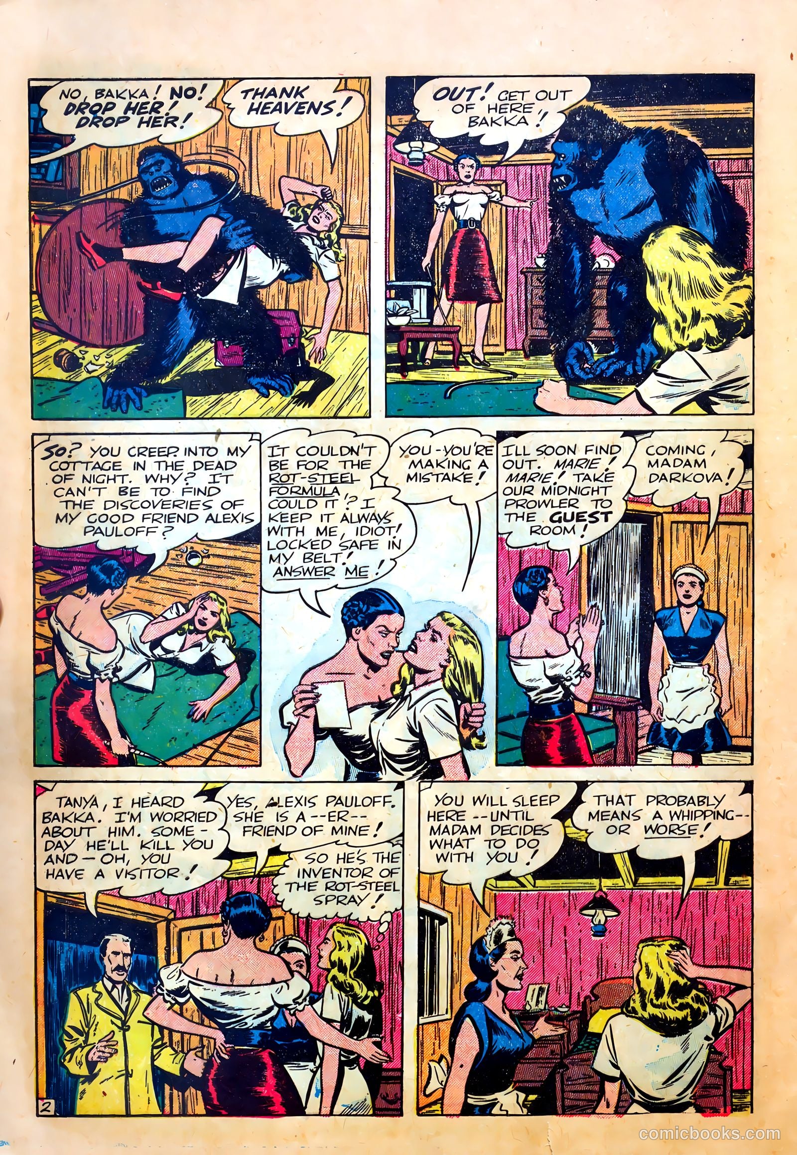 Undercover Girl #5 (1949) — page 28 of 36