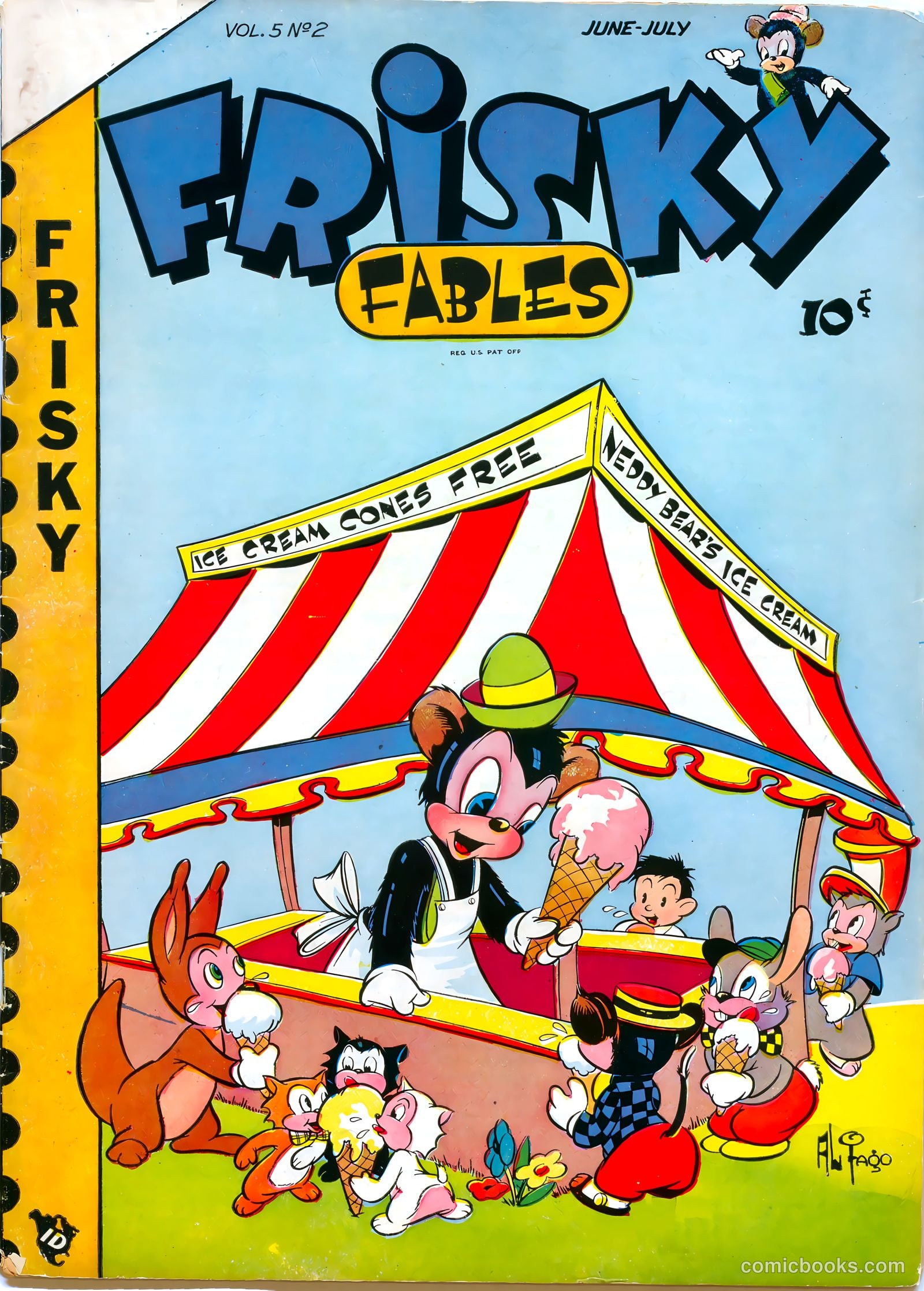 Frisky Fables v5 #2 cover