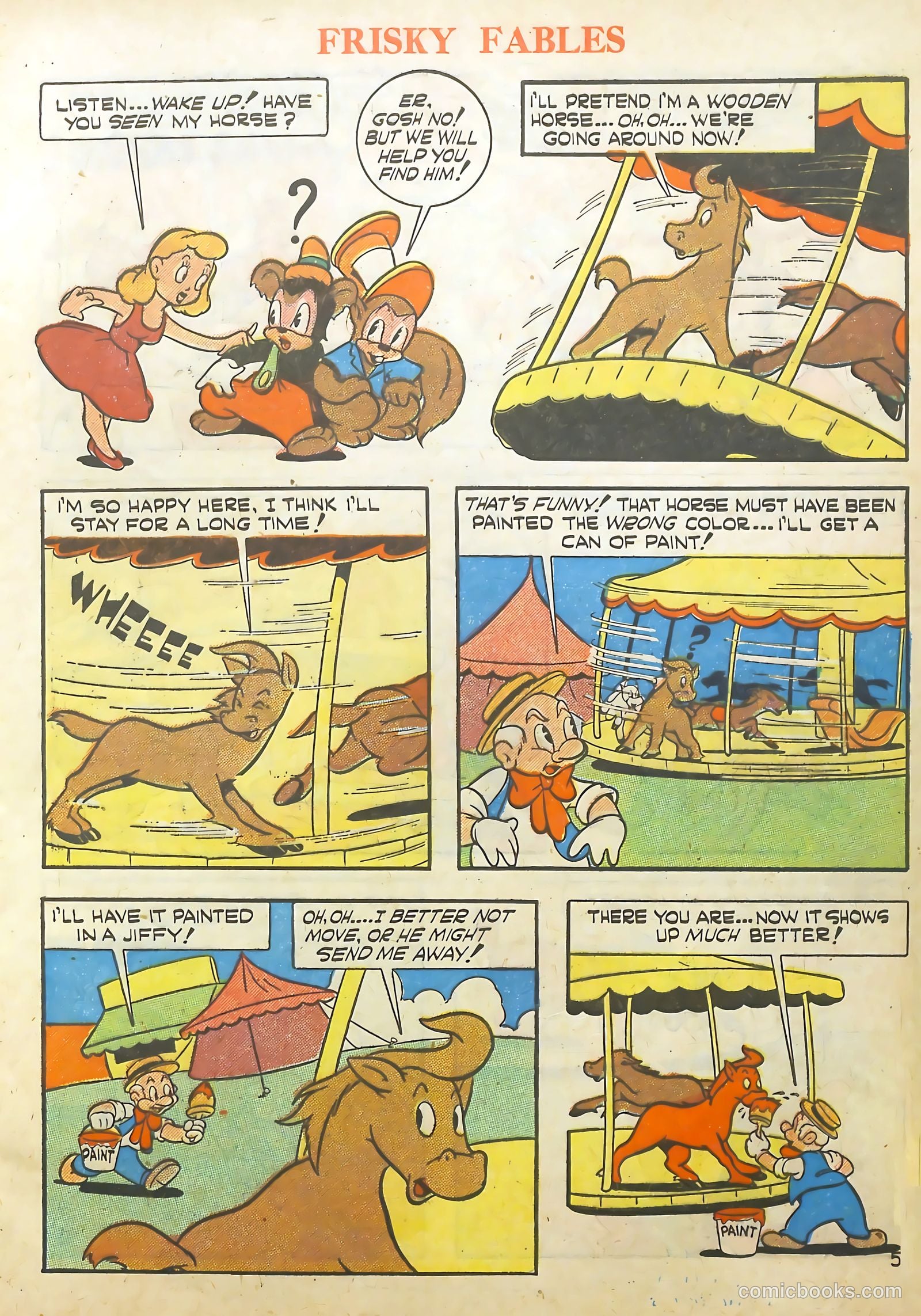 Frisky Fables v5 #2 — page 7 of 36
