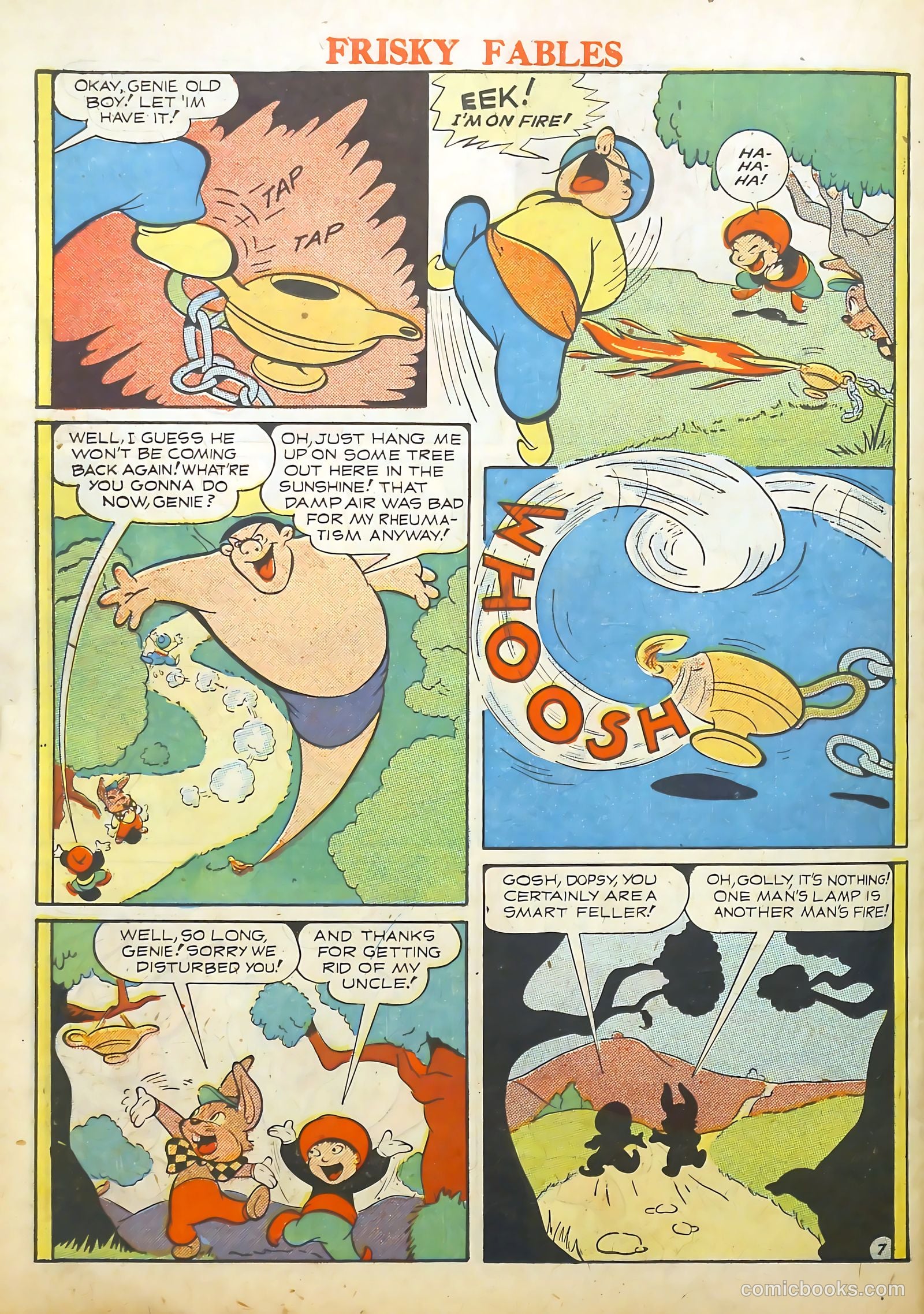 Frisky Fables v5 #2 — page 32 of 36