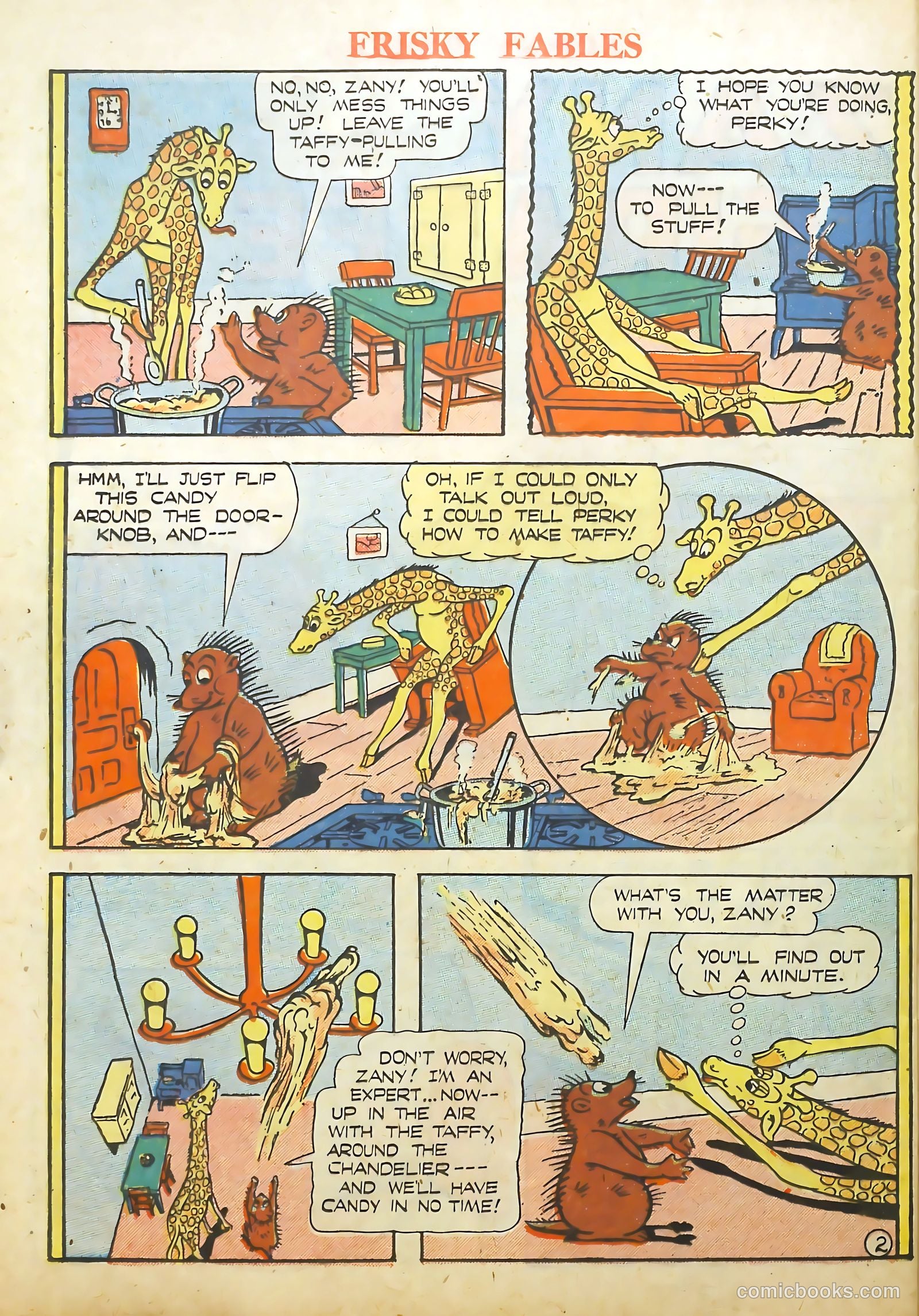 Frisky Fables v5 #2 — page 34 of 36