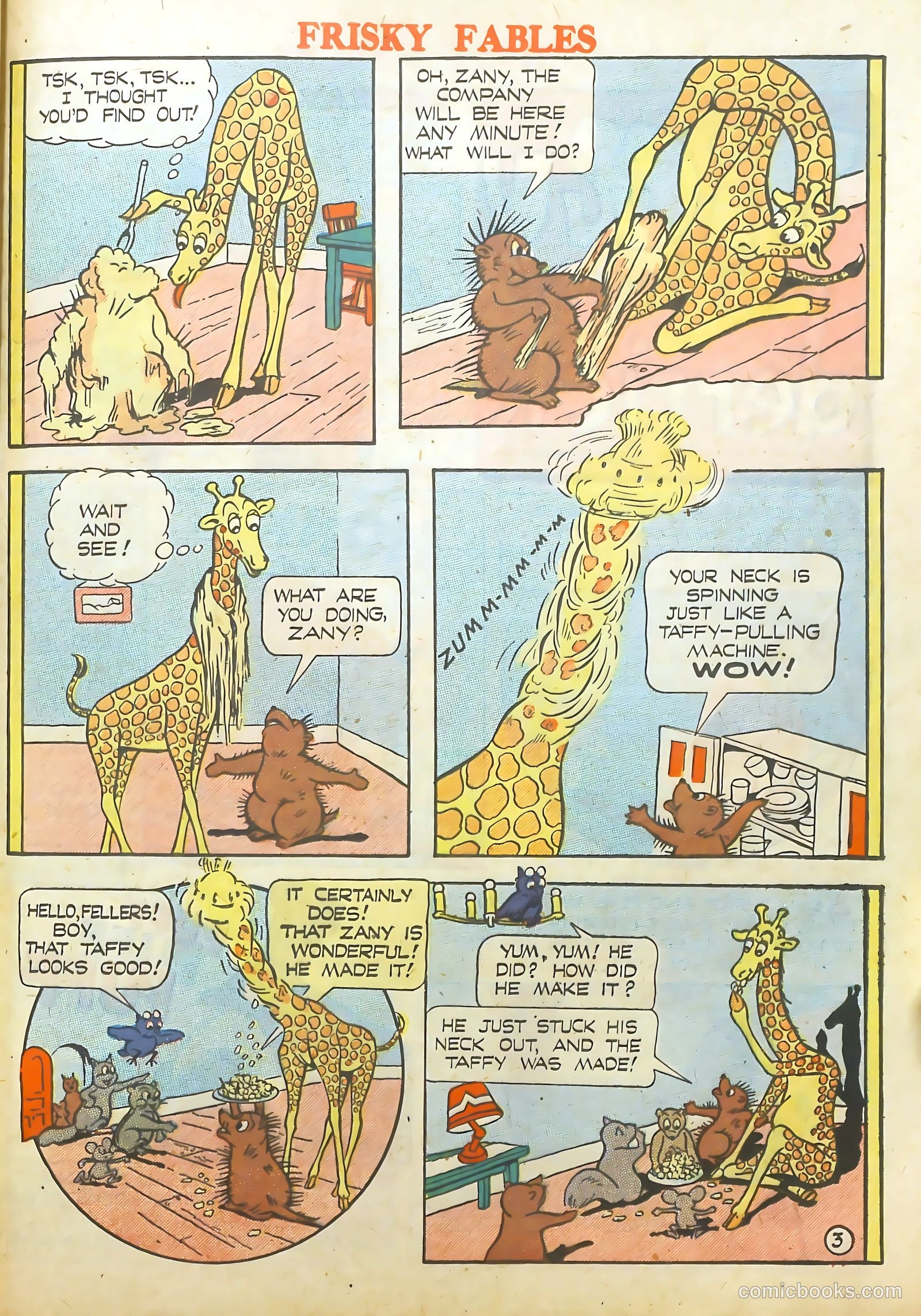 Frisky Fables v5 #2 — page 35 of 36