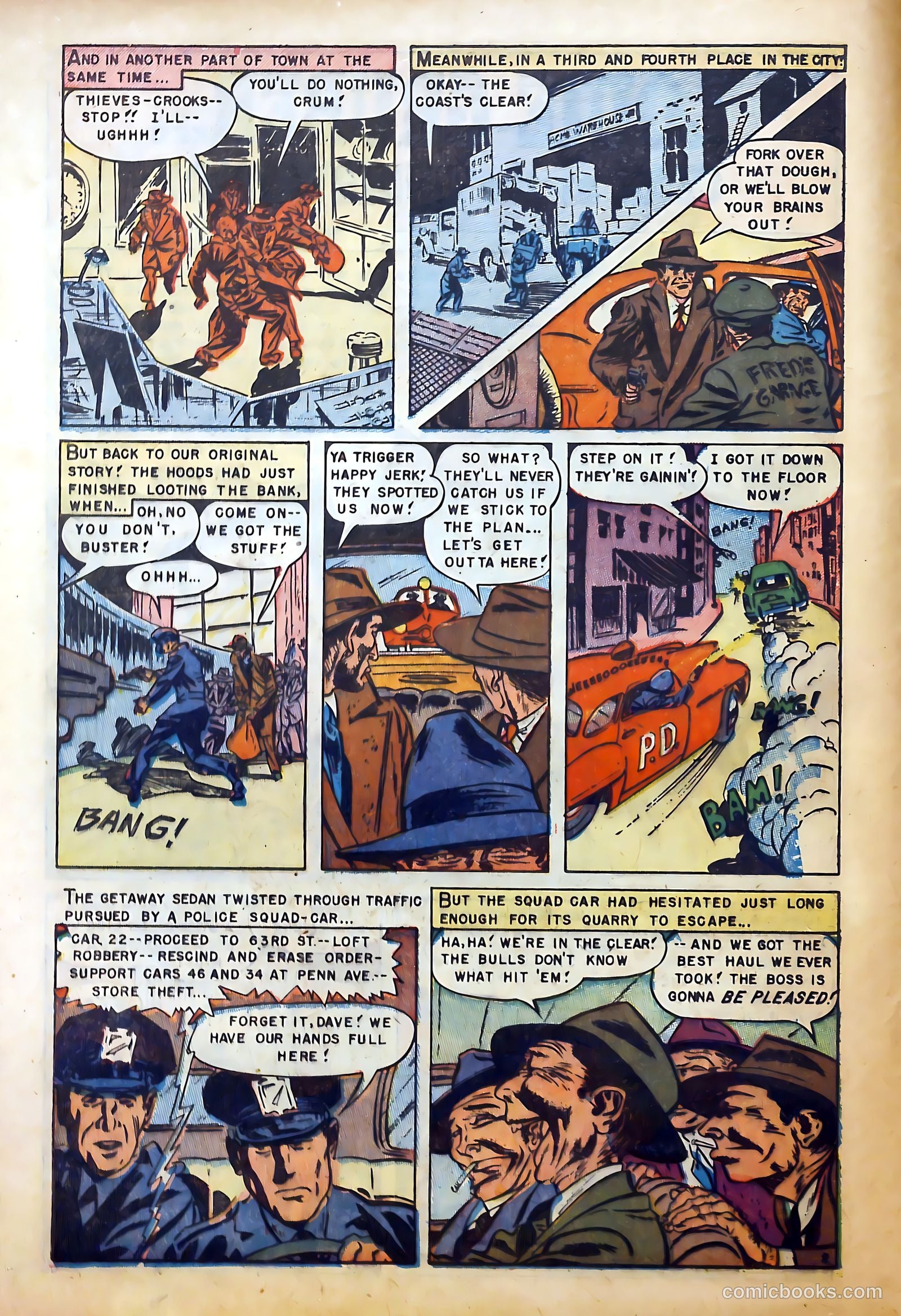 Sensational Police Cases #1 (1952) — page 76 of 100