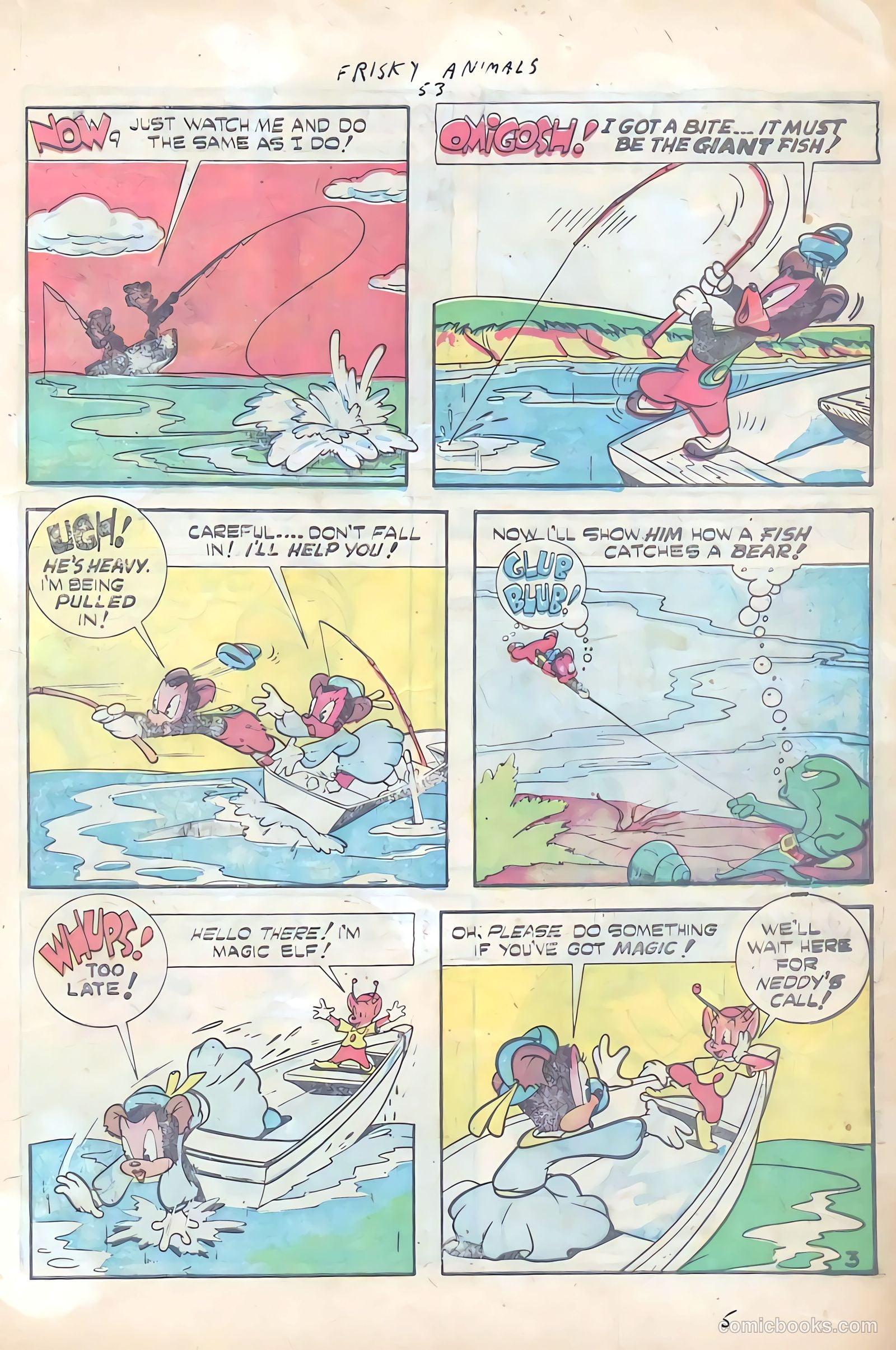 Frisky Animals #53 (1951) — page 5 of 36