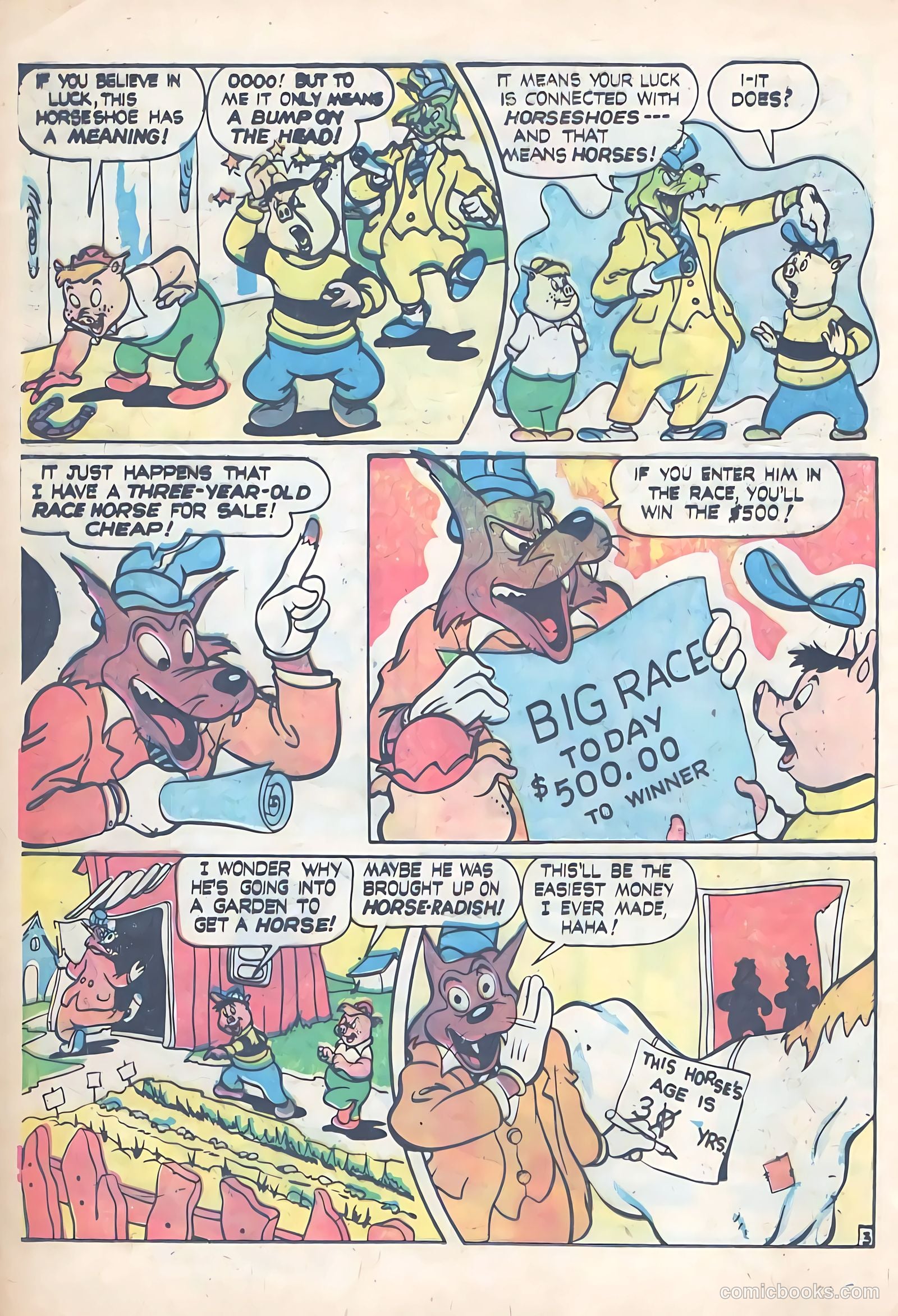 Frisky Animals #53 (1951) — page 12 of 36