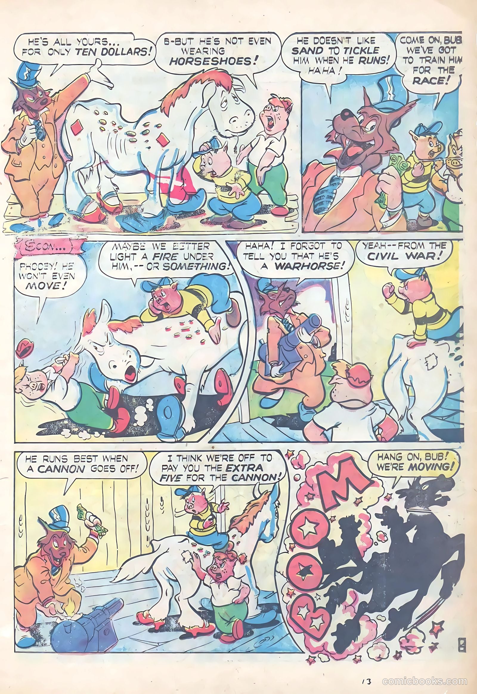 Frisky Animals #53 (1951) — page 13 of 36