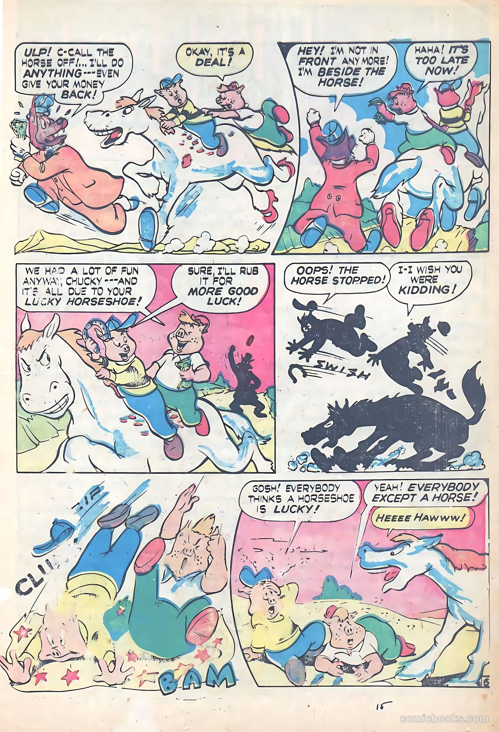 Frisky Animals #53 (1951) — page 15 of 36