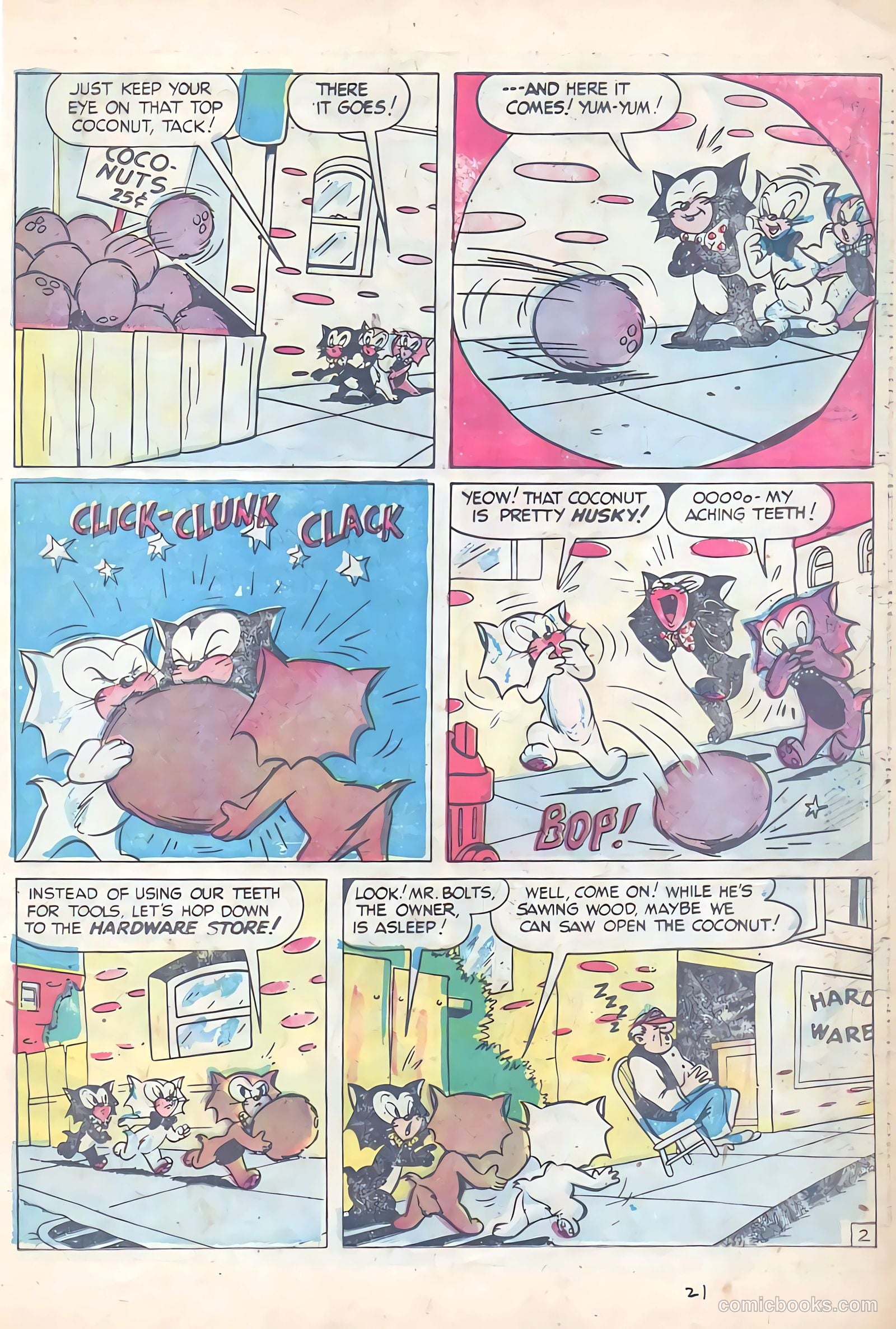 Frisky Animals #53 (1951) — page 21 of 36