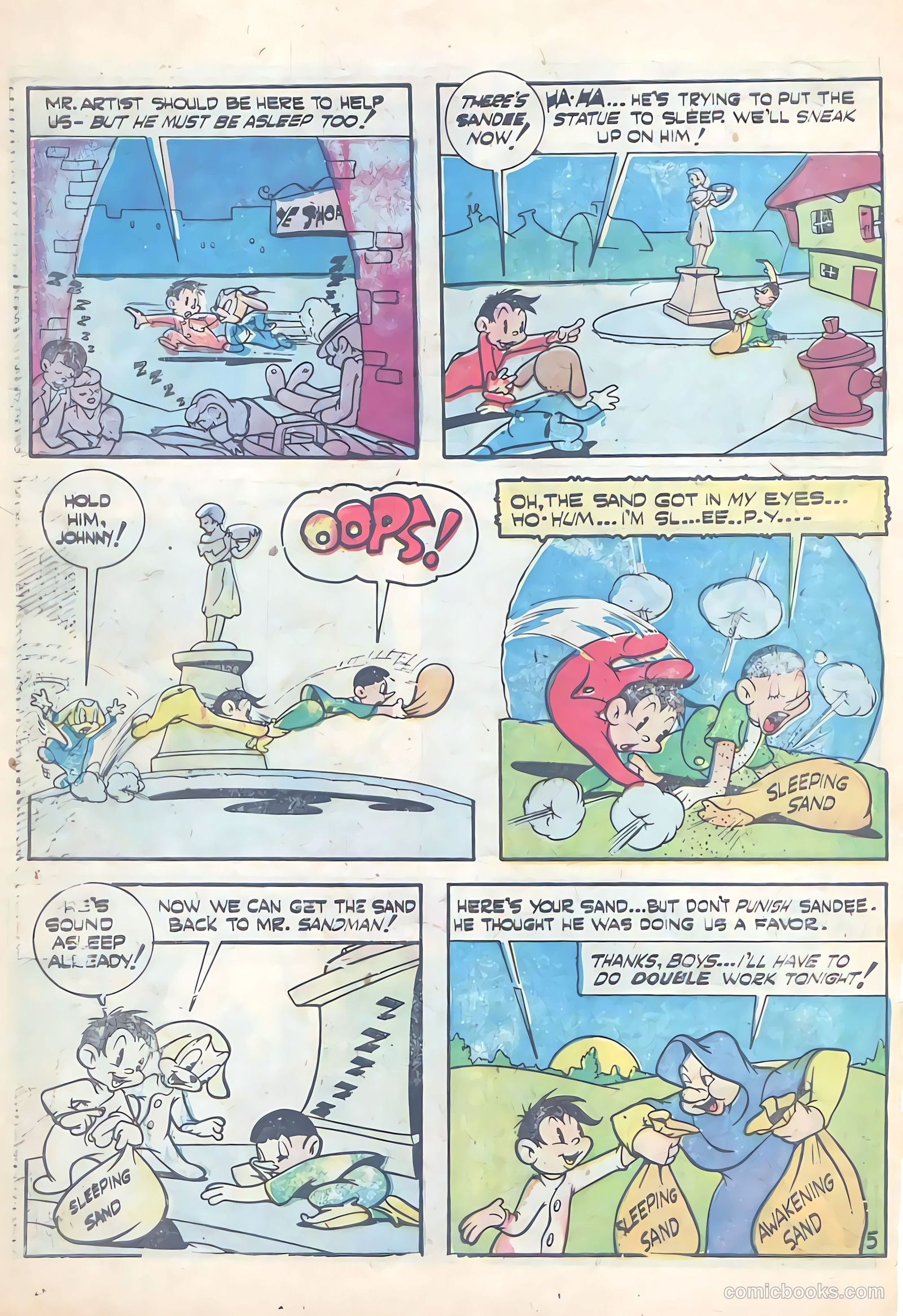 Frisky Animals #53 (1951) — page 32 of 36