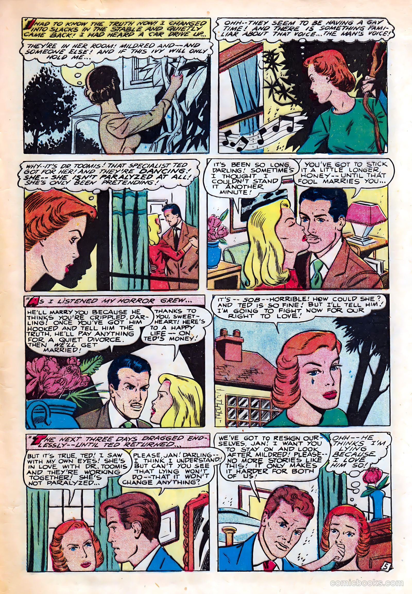 Intimate Love #5 (1950) — page 7 of 36