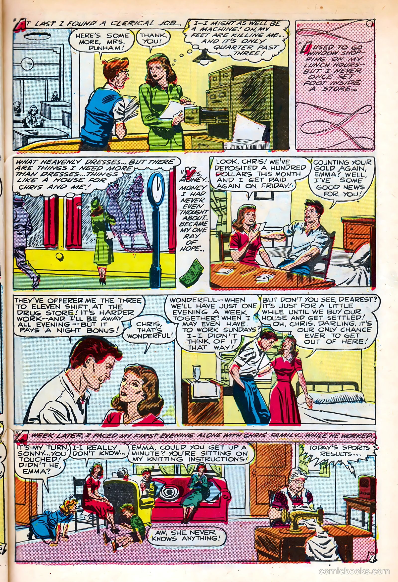 Intimate Love #6 (1950) — page 9 of 52