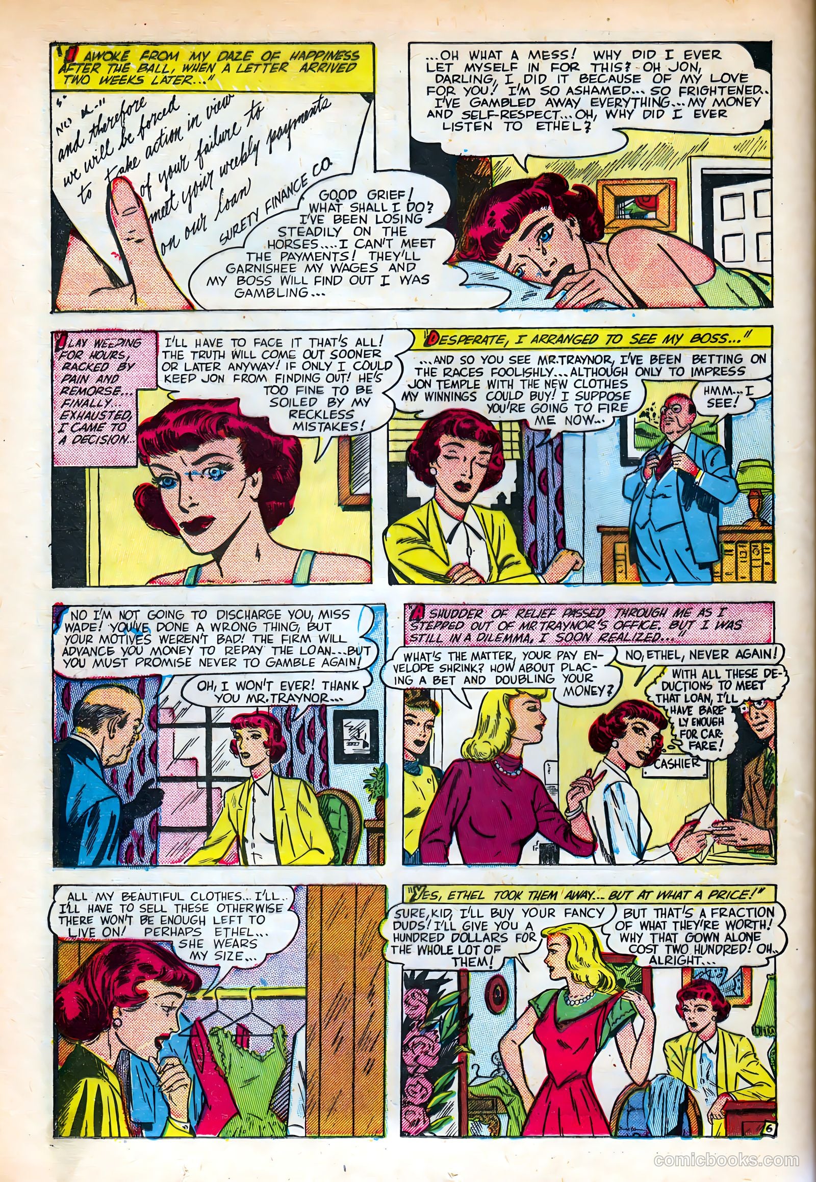 Intimate Love #6 (1950) — page 34 of 52