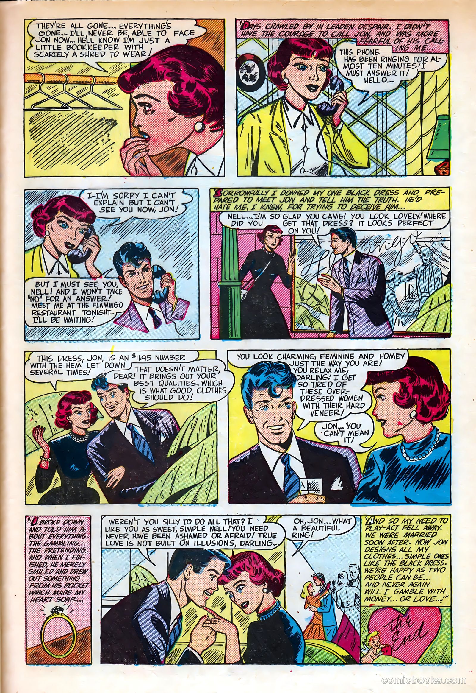 Intimate Love #6 (1950) — page 35 of 52