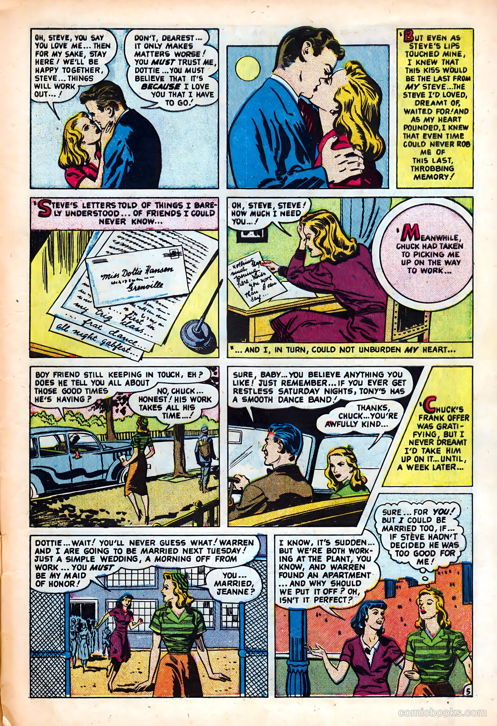 Intimate Love #9 (1950) — page 7 of 36