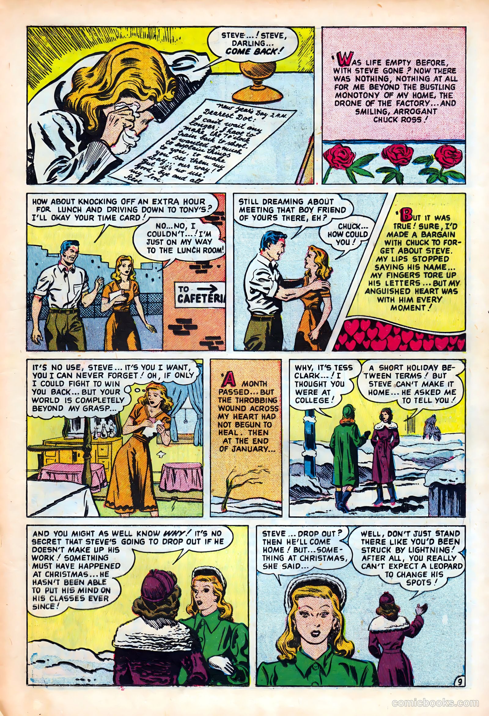 Intimate Love #9 (1950) — page 11 of 36