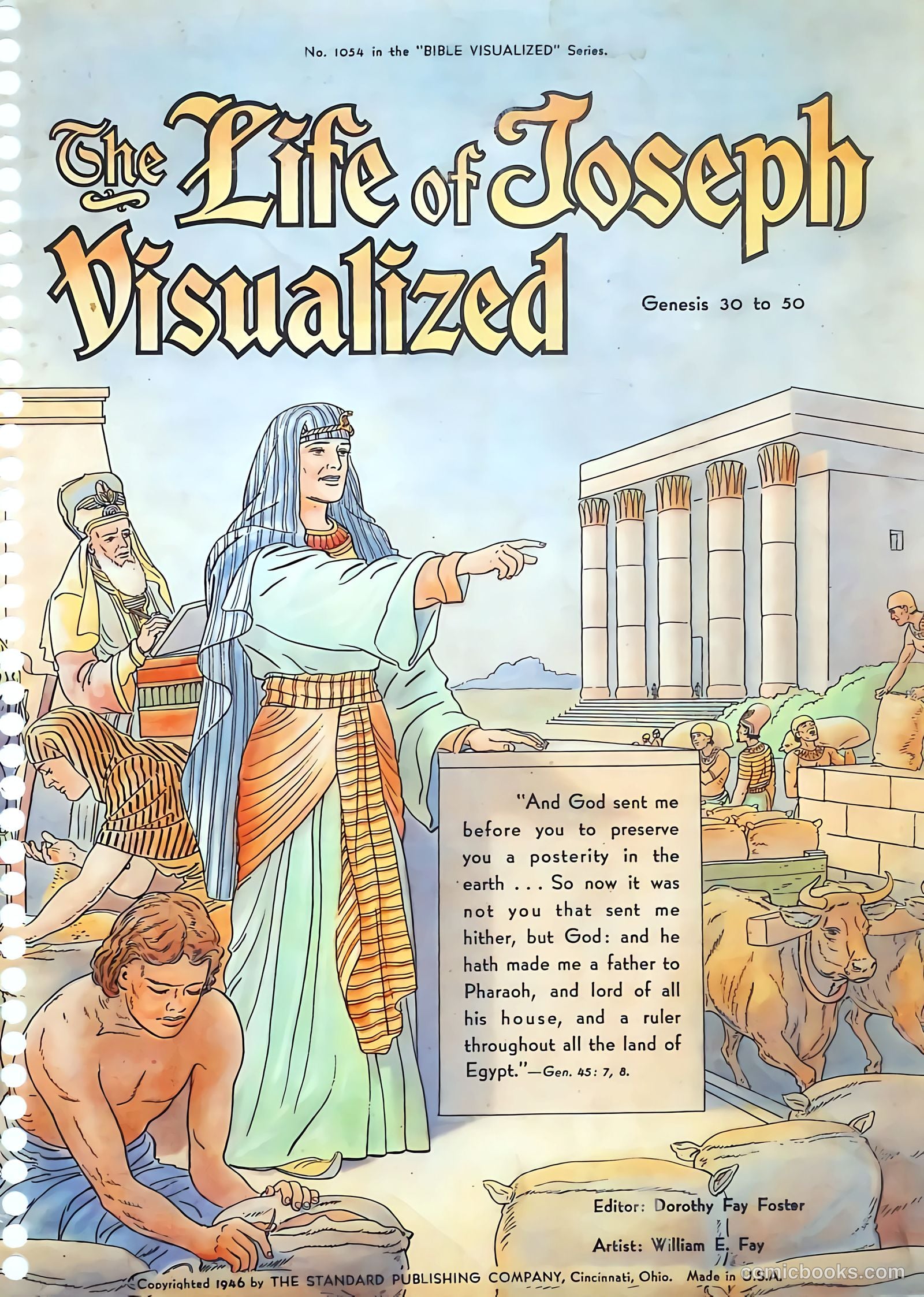 The Life of Joseph Visualized