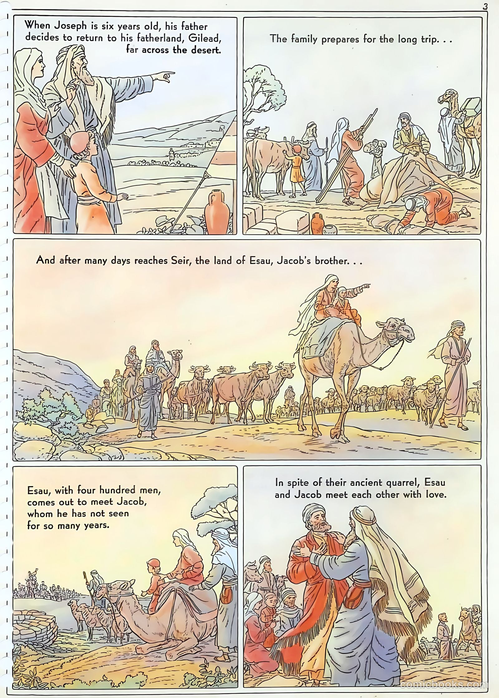 The Life of Joseph Visualized #1 (1946) — page 3 of 48