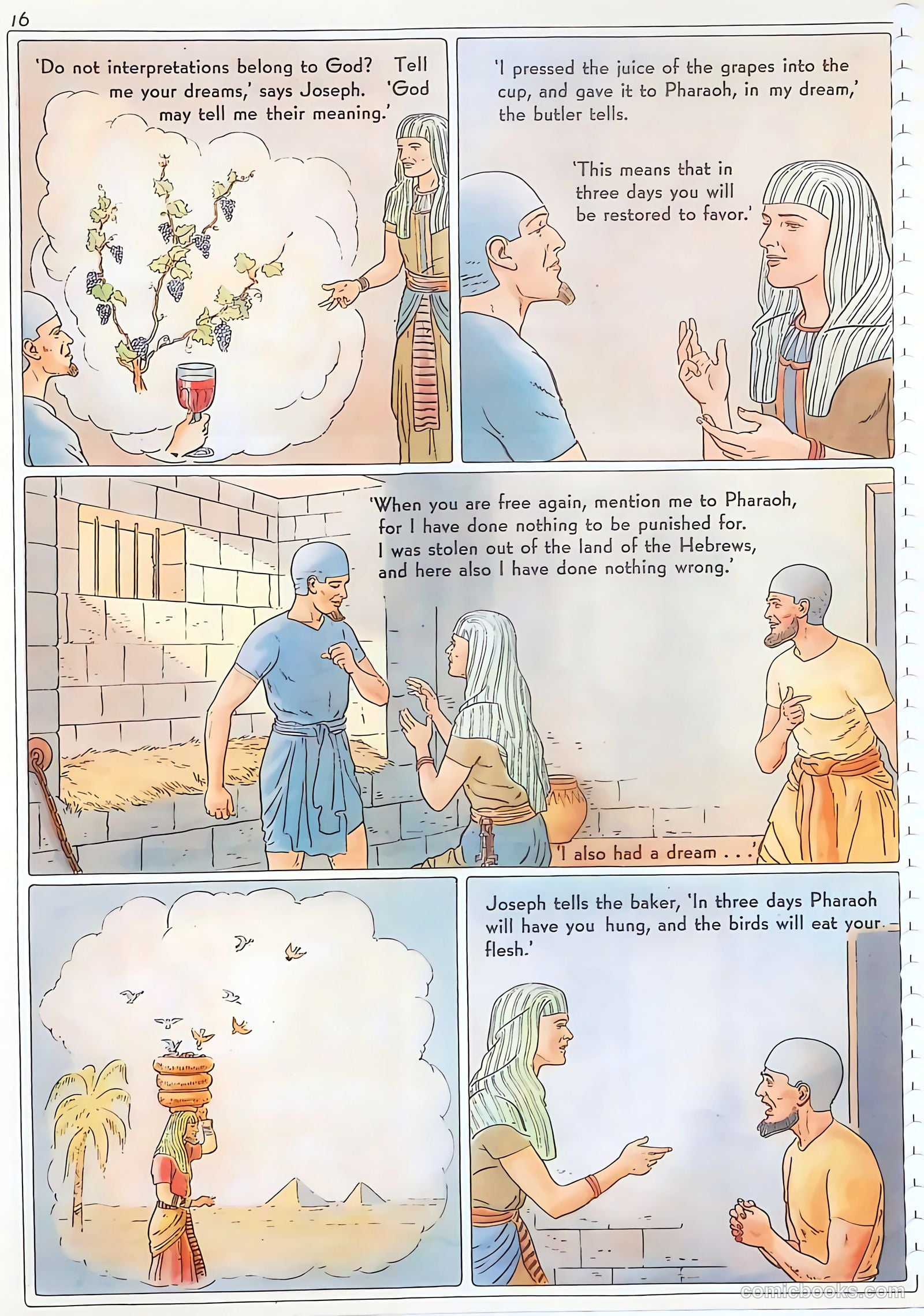The Life of Joseph Visualized #1 (1946) — page 16 of 48