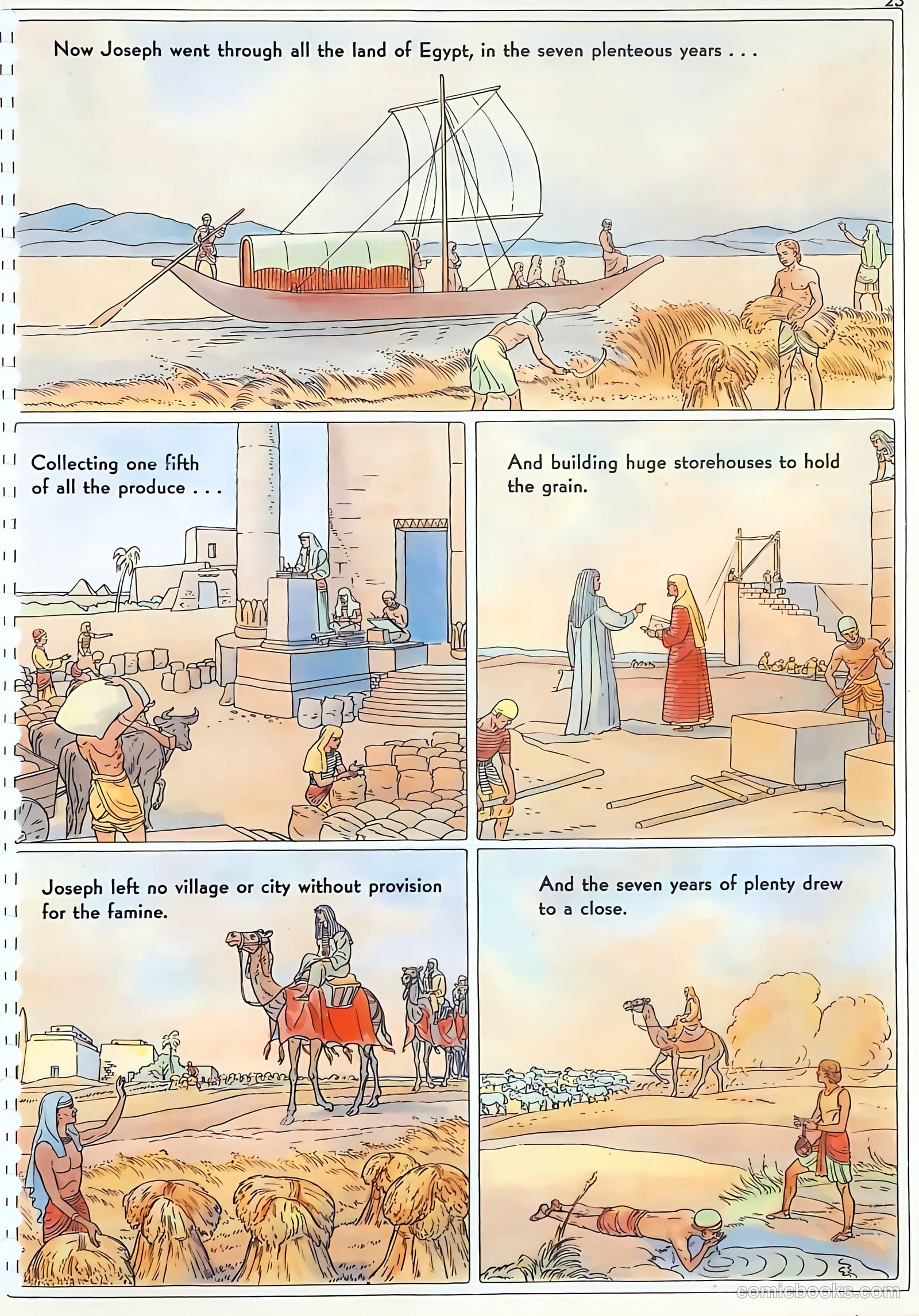 The Life of Joseph Visualized #1 (1946) — page 23 of 48