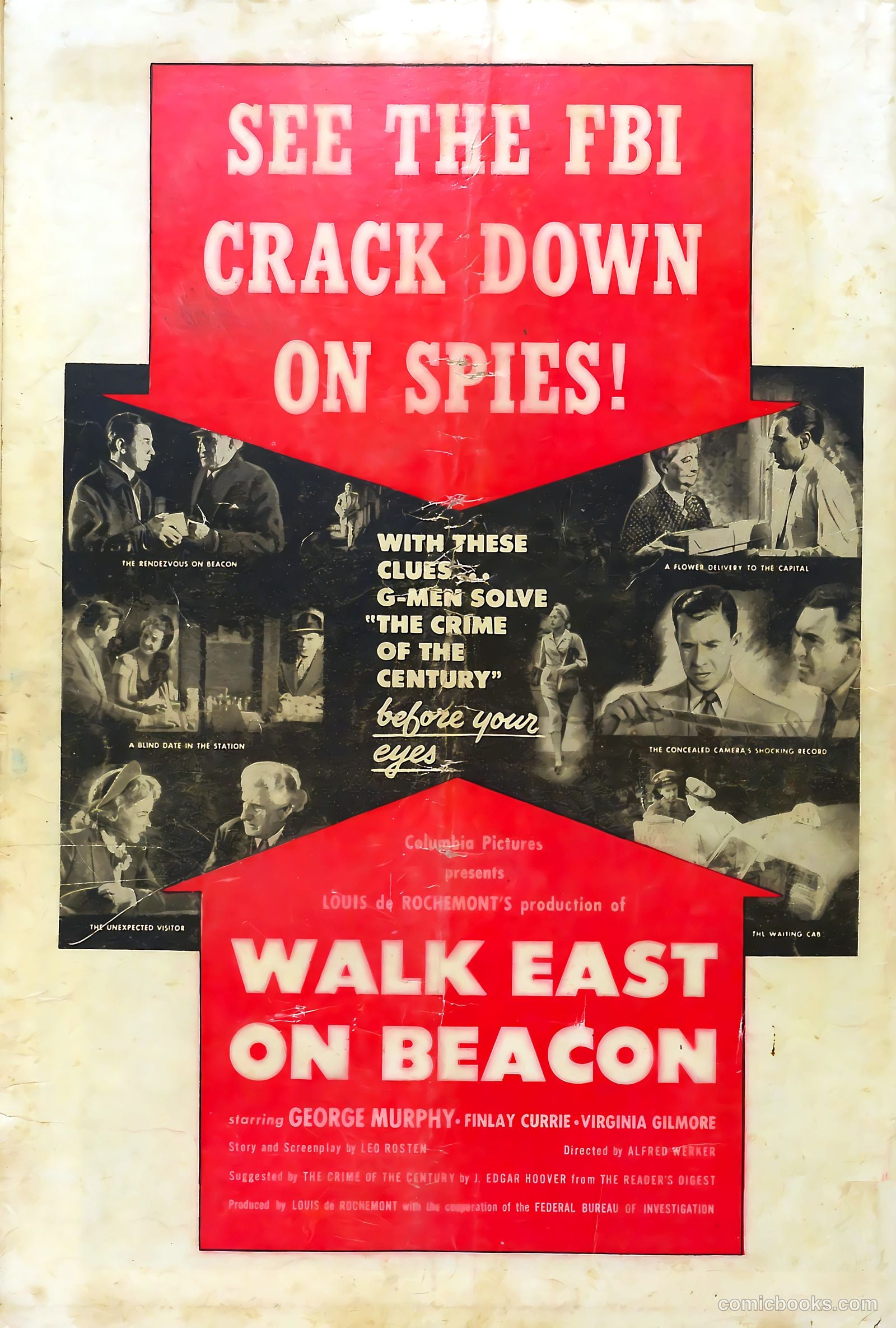 Motion Picture Comics 113 Walk East on Beacon #1 — page 36 of 36